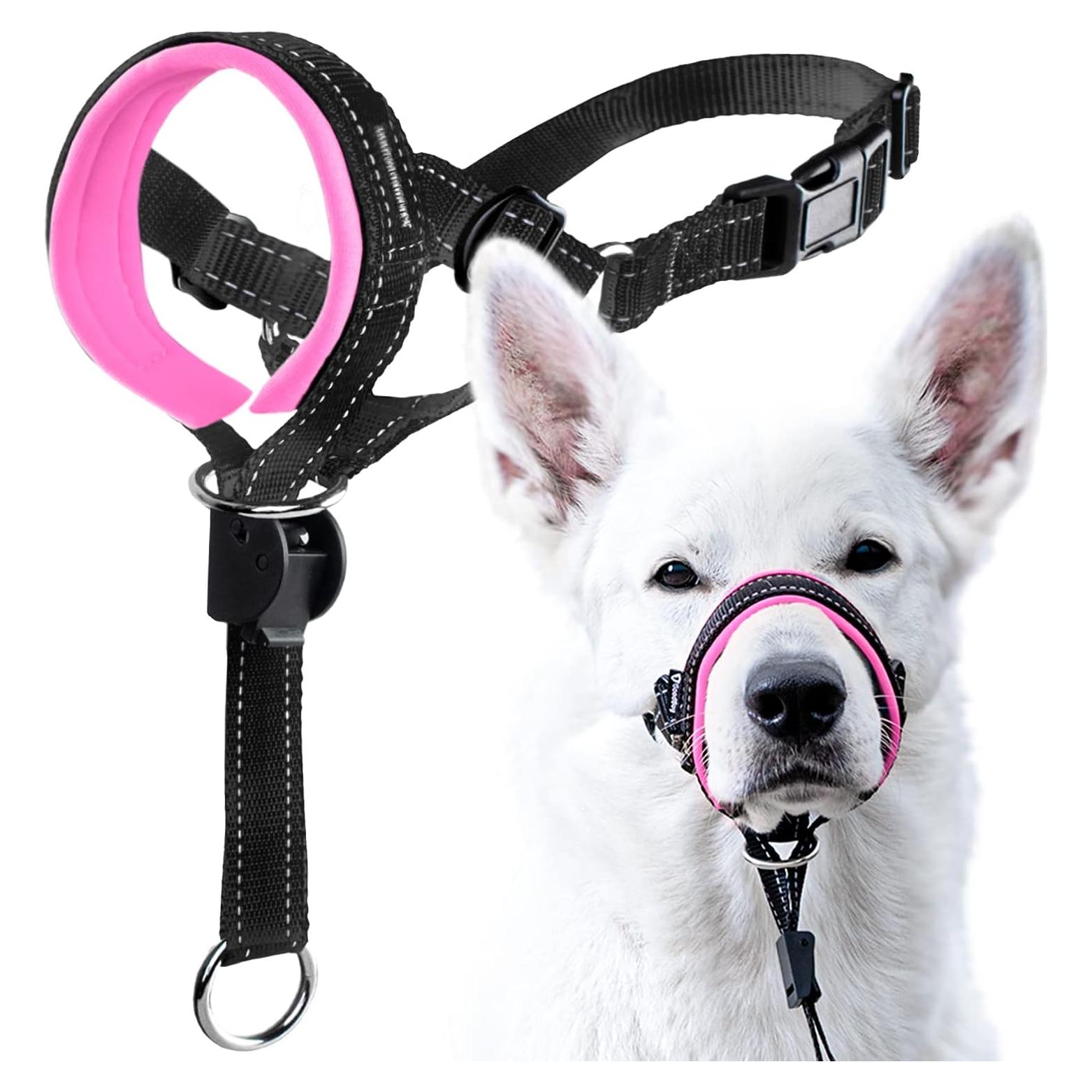 Arnés de Cabeza GoodBoy para Perros - Tamaño 3 Rosa