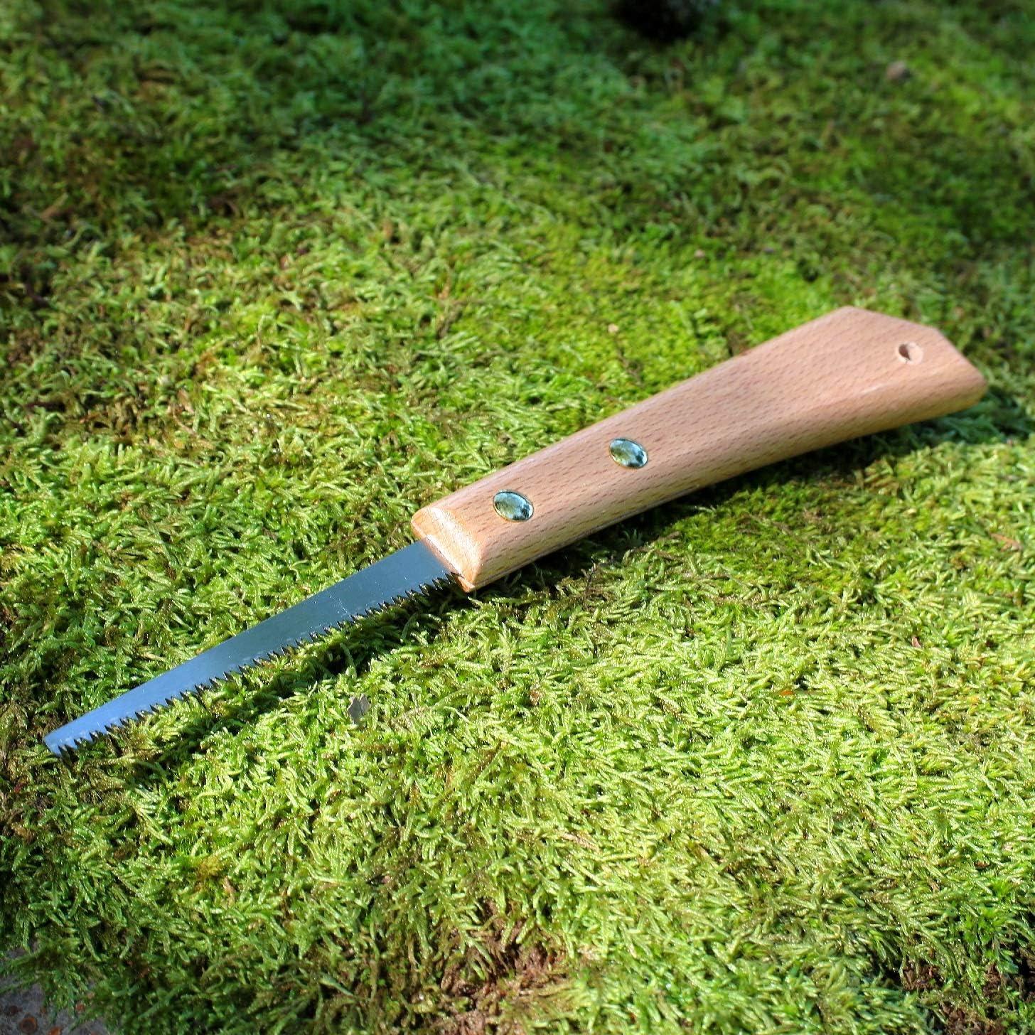 Sierra de Bonsai KAKURI 80mm Acero Carbono Japonés Profesional