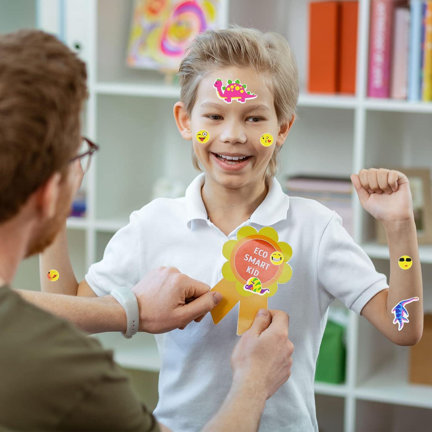 Stickers 3D Esponjosos DaiUni 24 Hojas para Niños Creativos