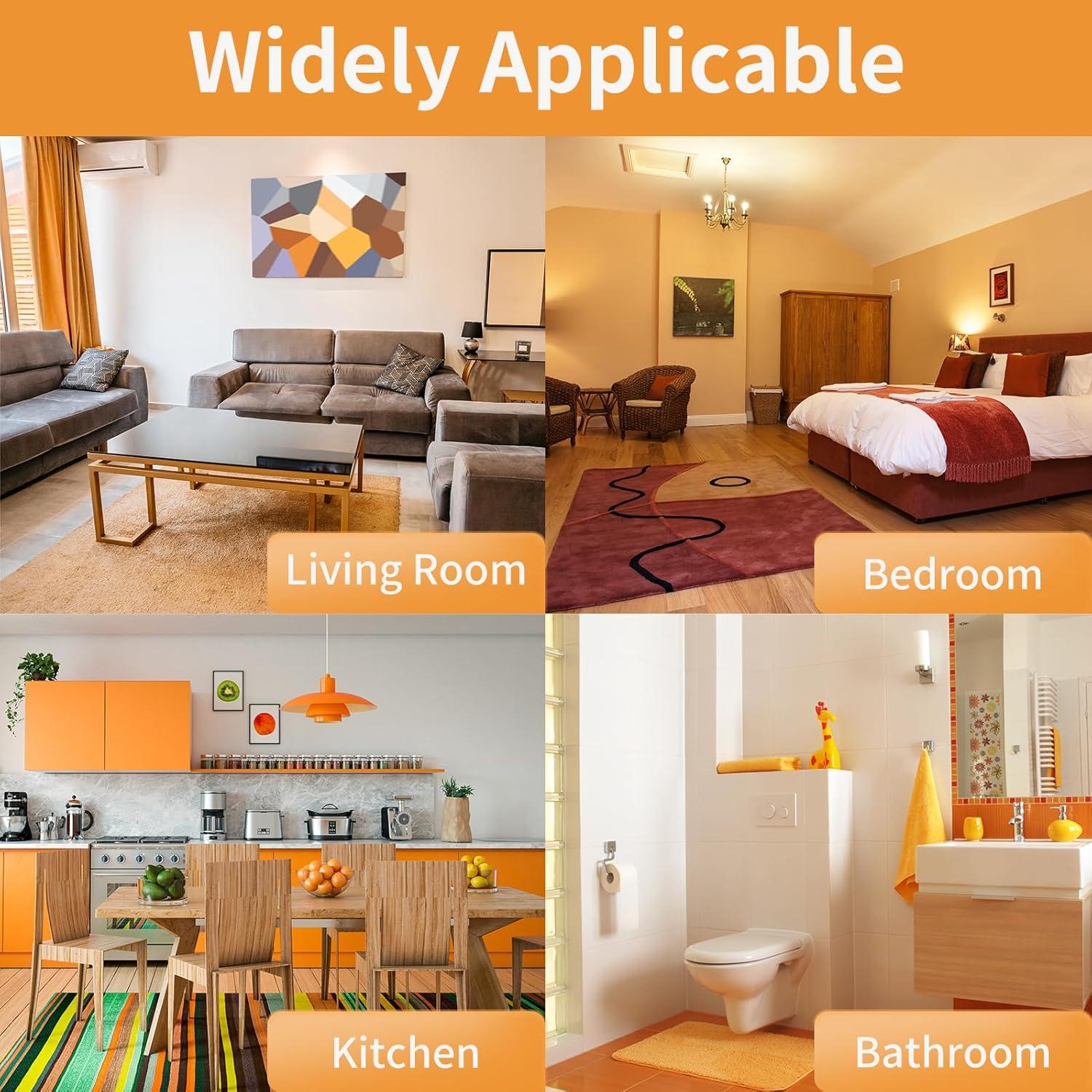 16 Agarradores de Alfombra Daisyhome Antideslizantes Reutilizables