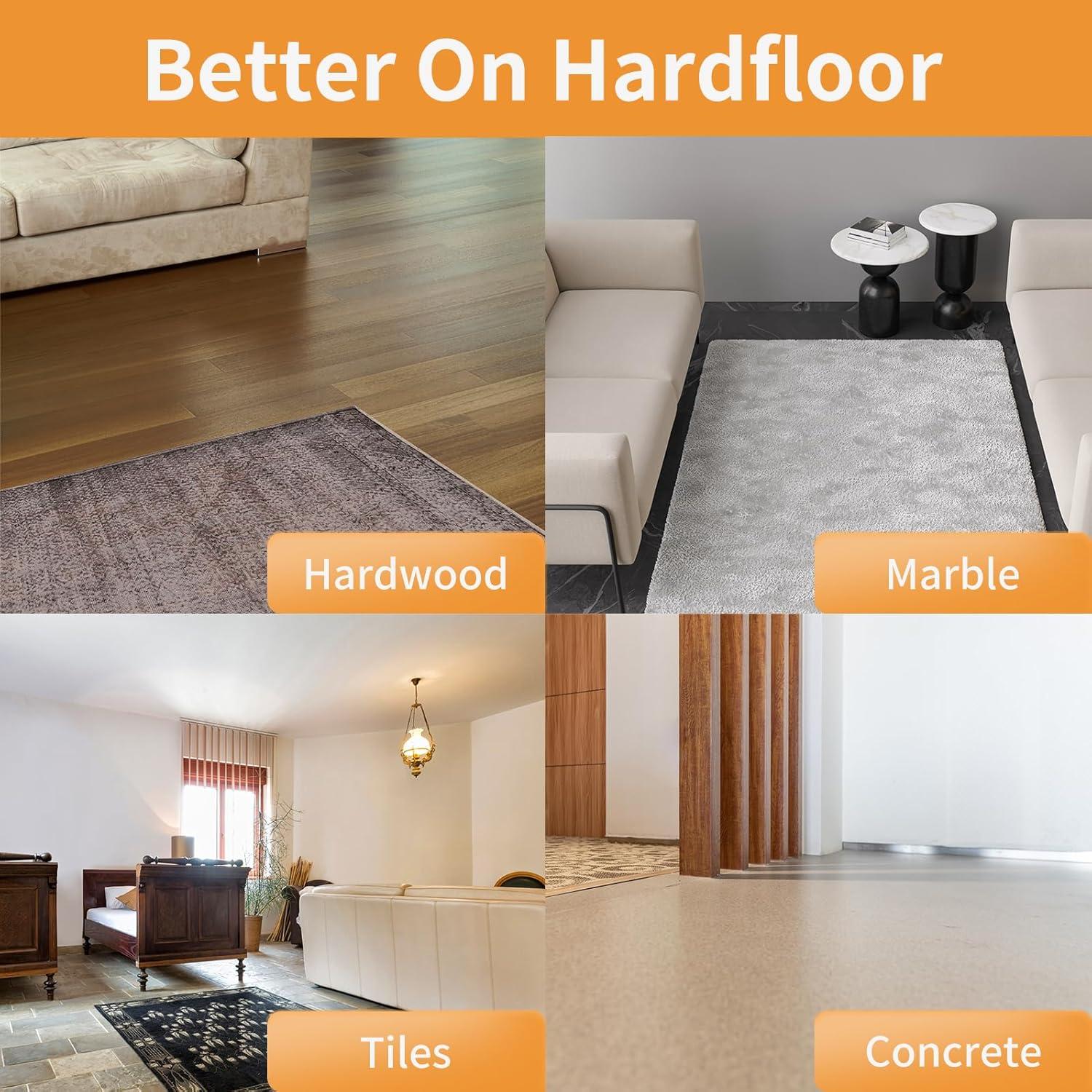 16 Agarradores de Alfombra Daisyhome Antideslizantes Reutilizables