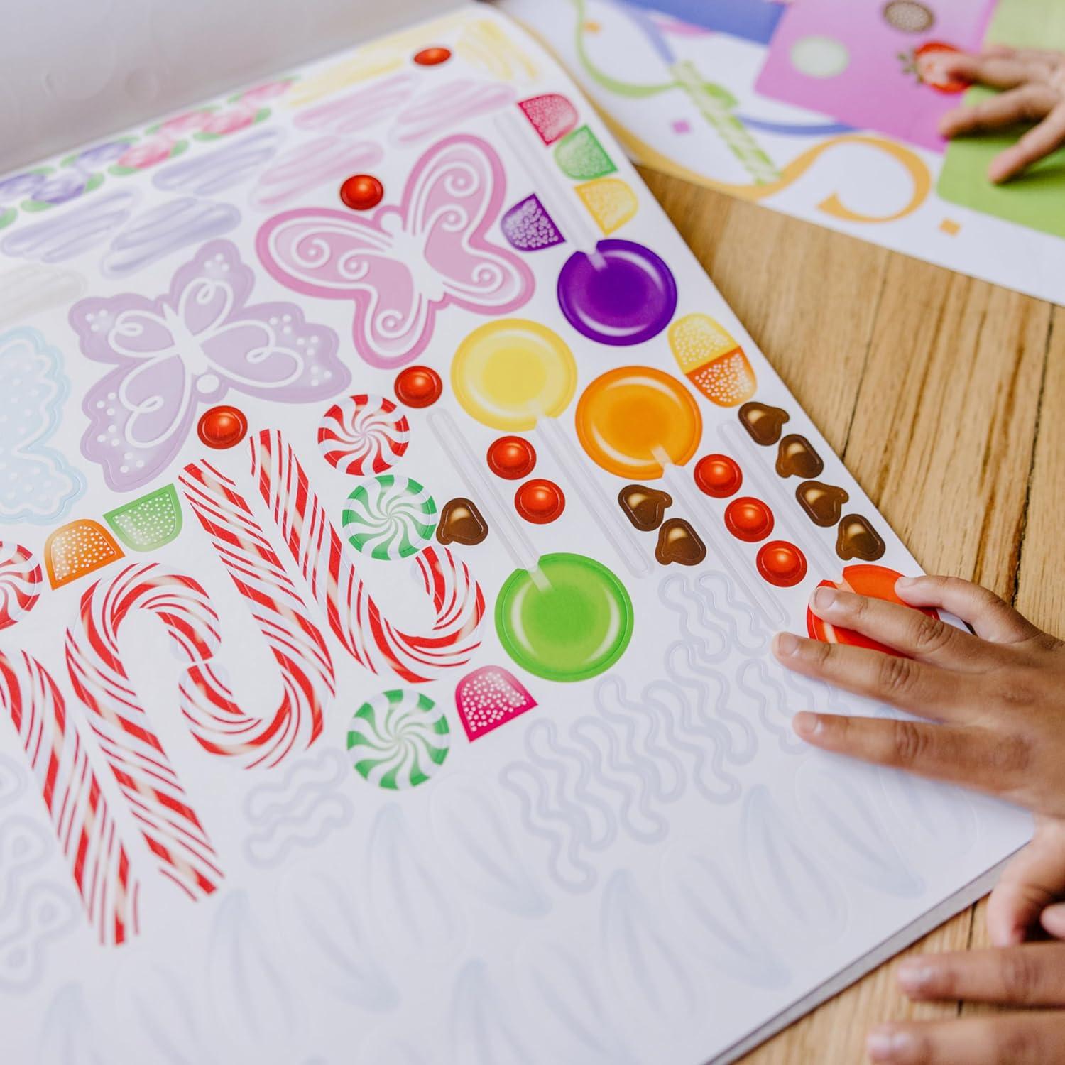 Cuaderno de Pegatinas Melissa & Doug - 500 Stickers Dulces