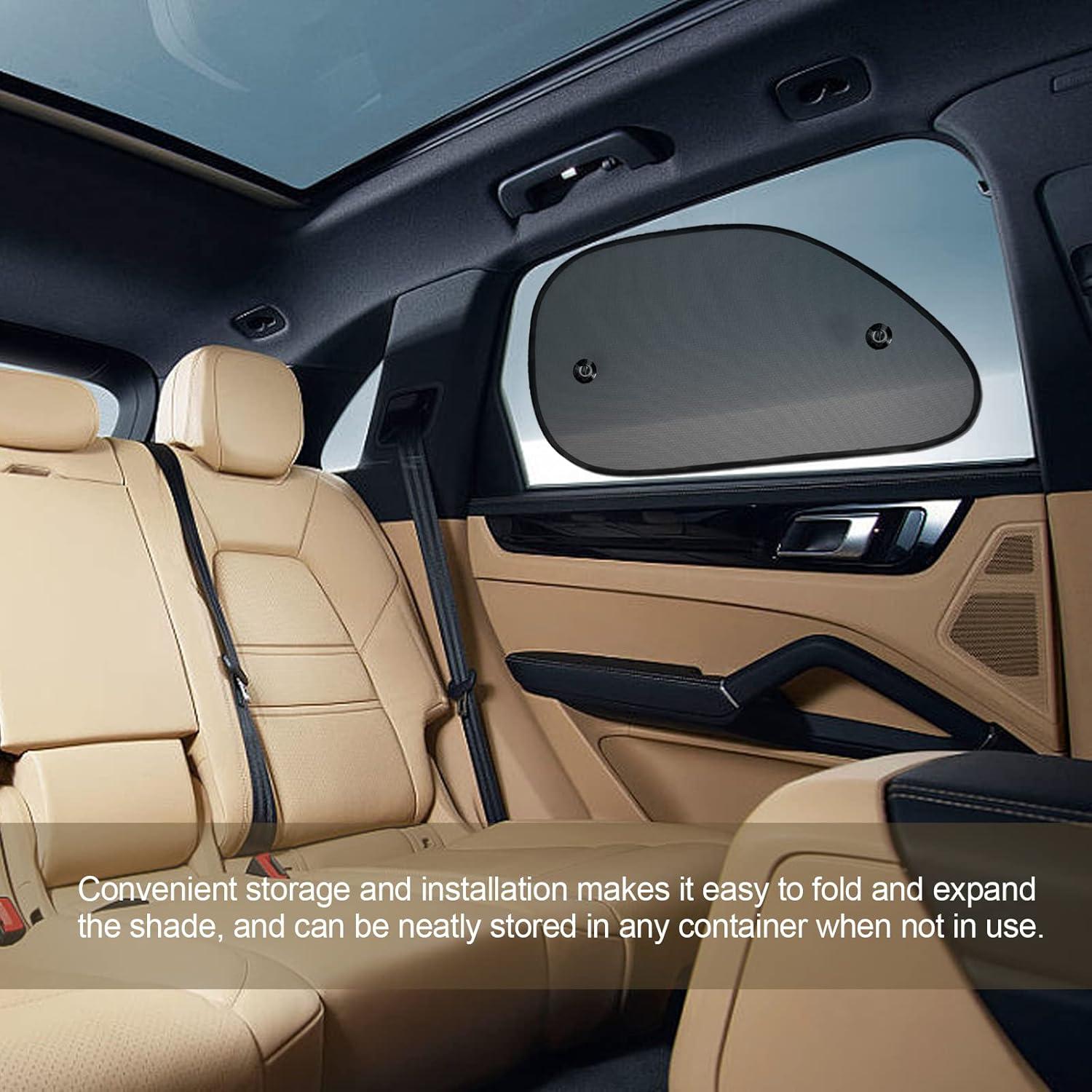 Paquete de 2 Sombrillas para Ventanas de Auto RBOKO UV