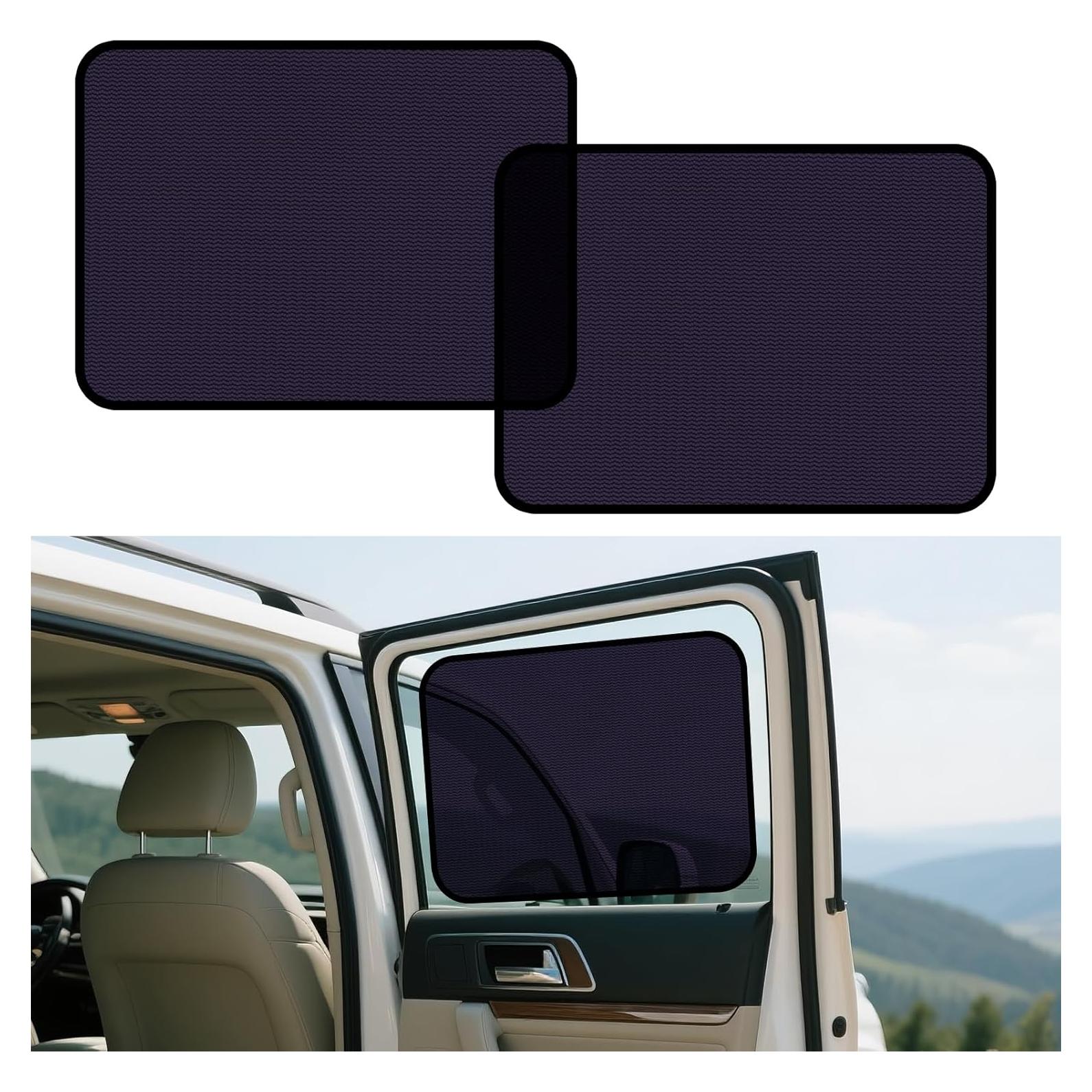 Sombrillas para Ventanas de Auto KOCZIL - 2 Piezas 53x35 cm