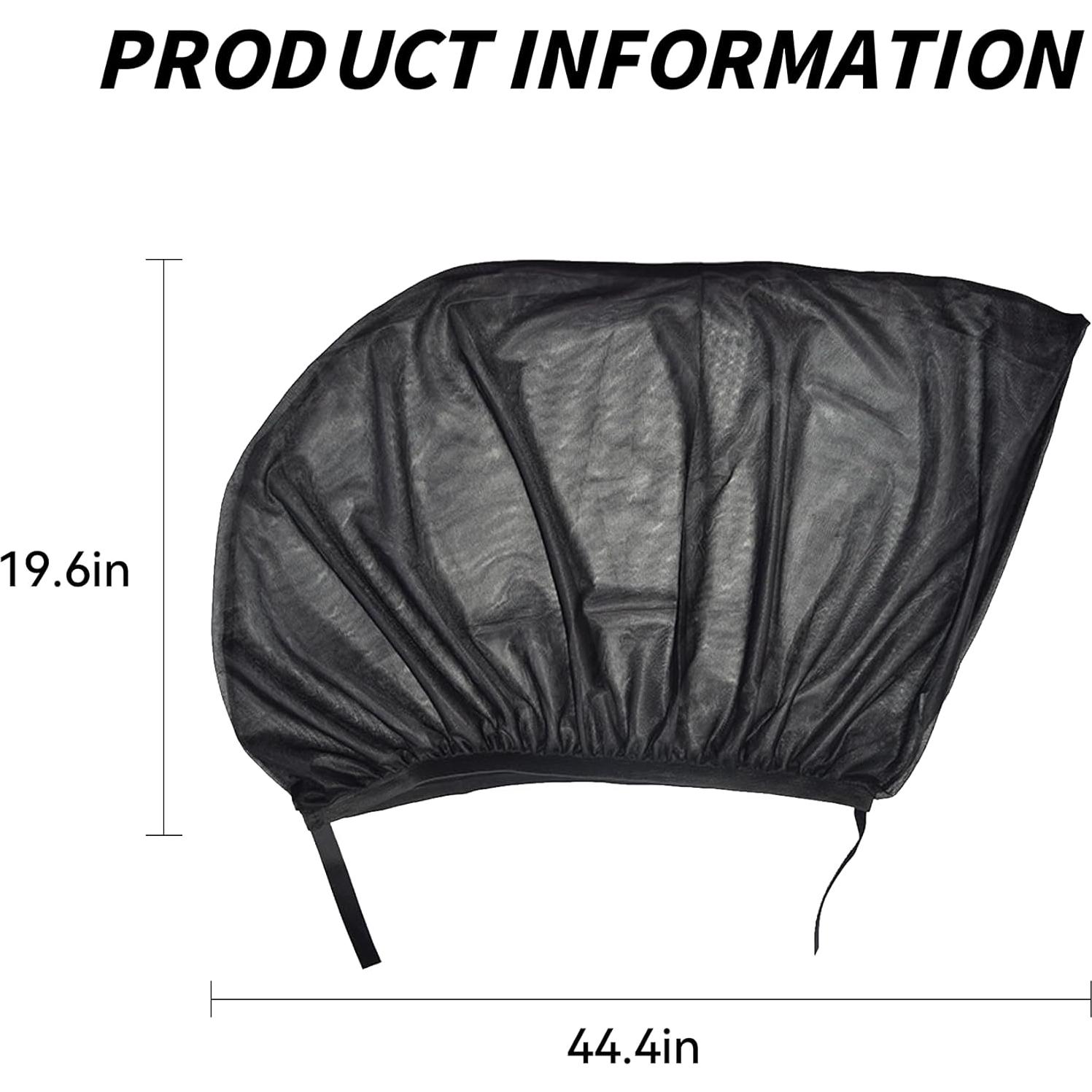 2PCS Protector Solar Universal para Parabrisas Couslcd 60-130cm