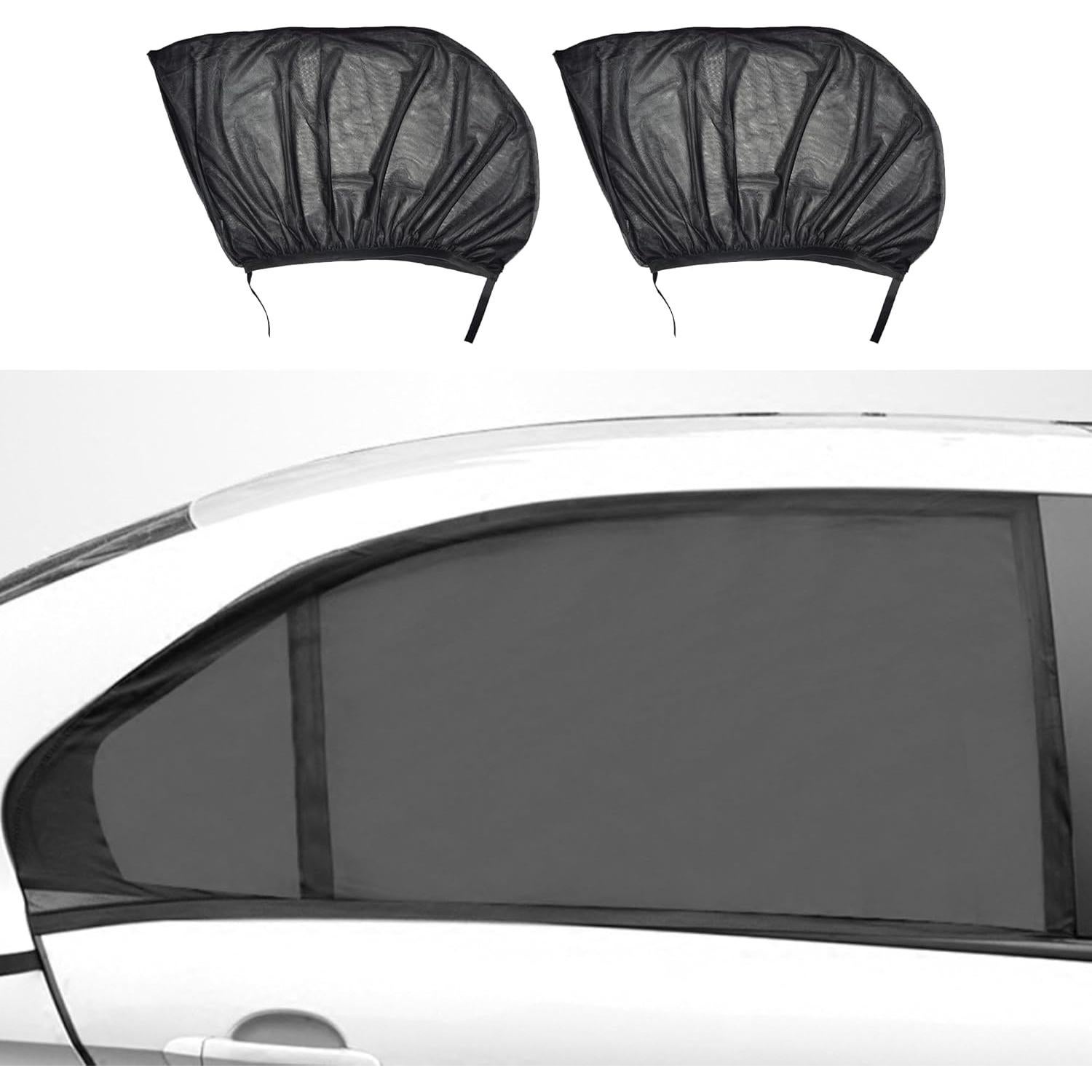 2PCS Protector Solar Universal para Parabrisas Couslcd 60-130cm