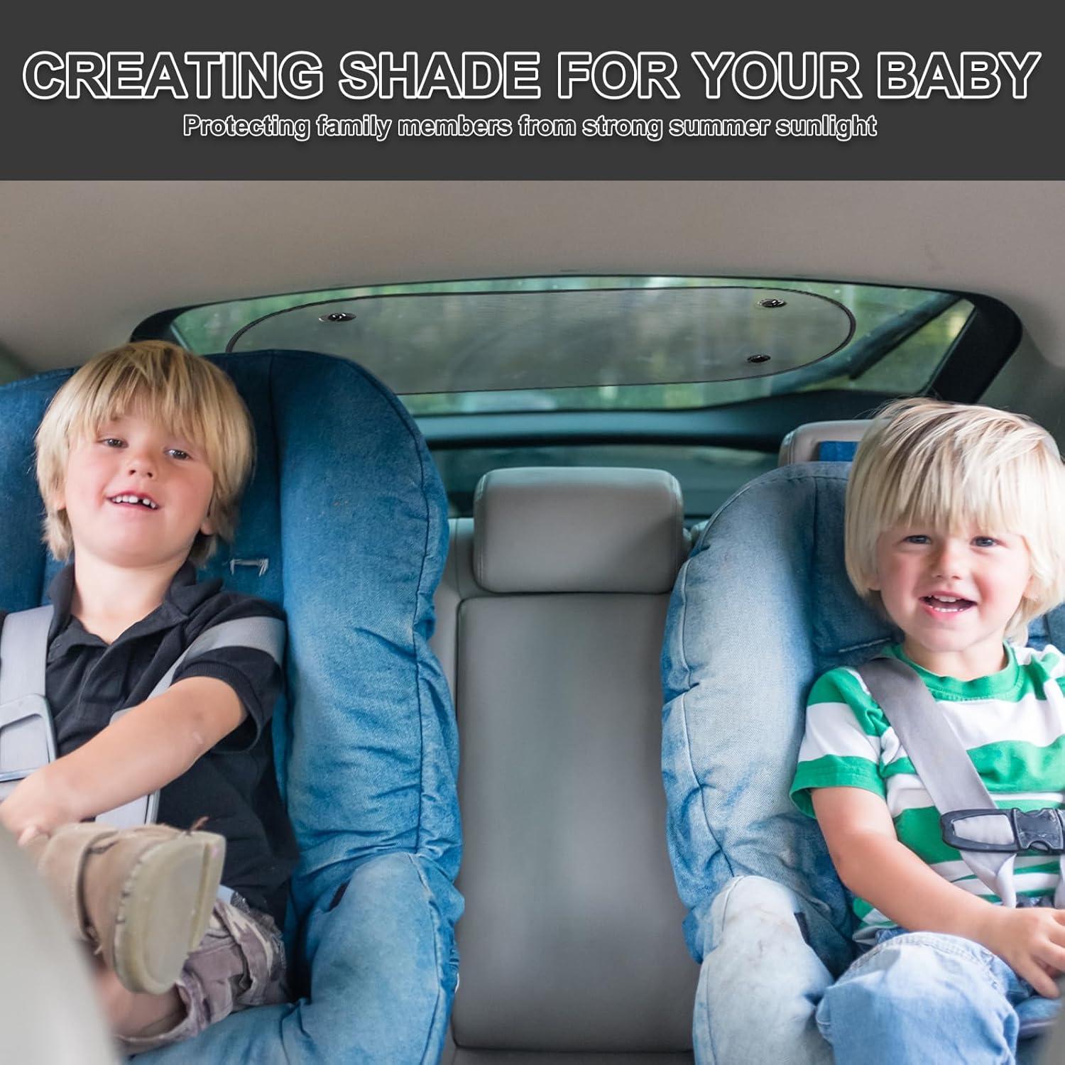 Sombra de Ventana Trasera PKRFCJ 101.6x50.8 cm Malla UV