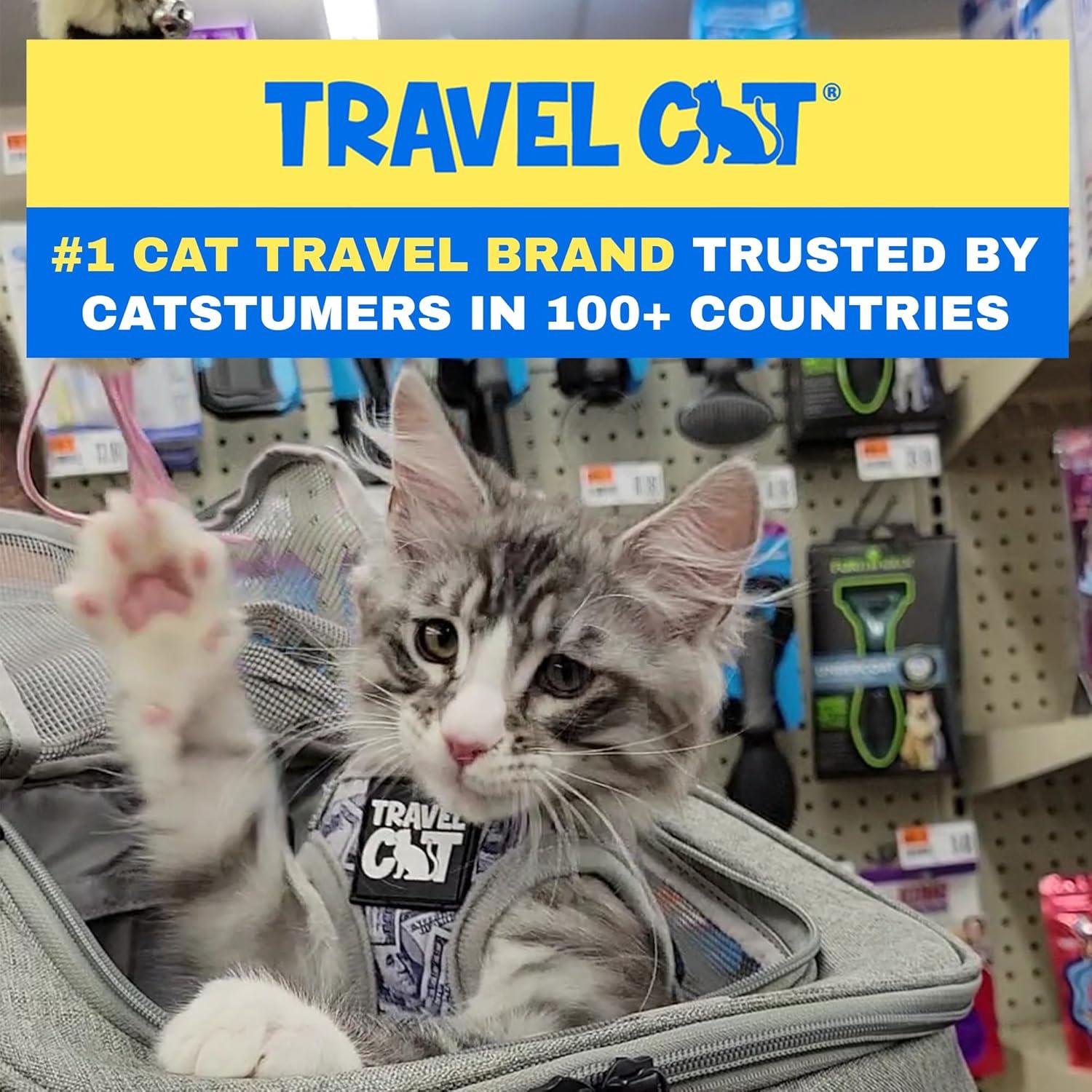 Arnés y Correa para Gato The Fat Cat - Malla Ajustable Mediano