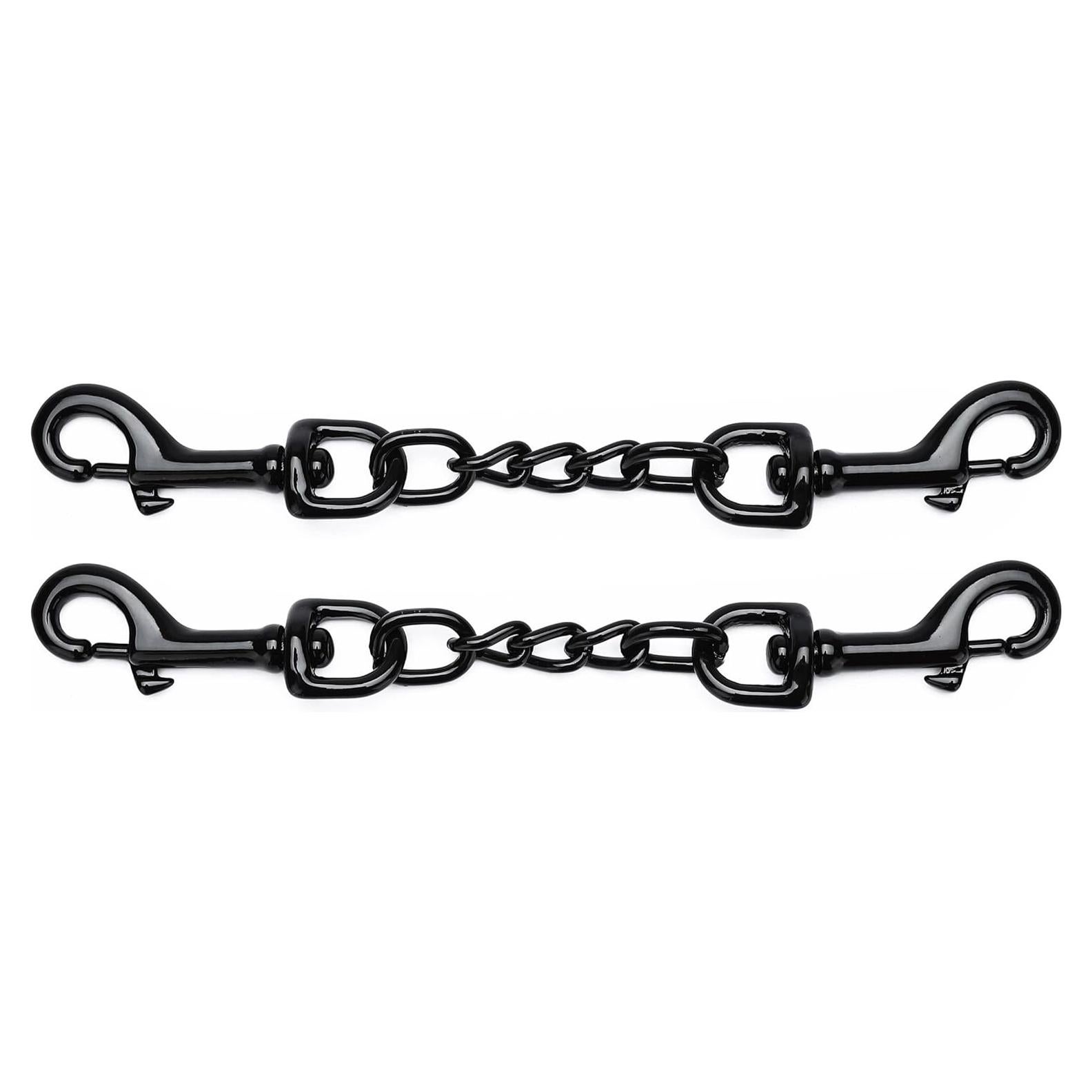 Clip de Seguridad para Collar de Perro DEYACE 20cm Negro