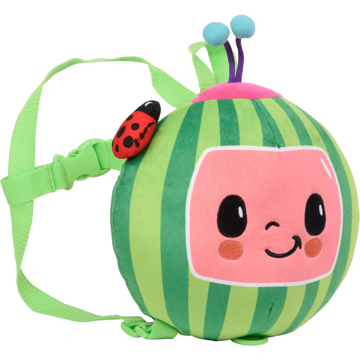 Mochila de Peluche Cocomelon 10" para Niños con Correa