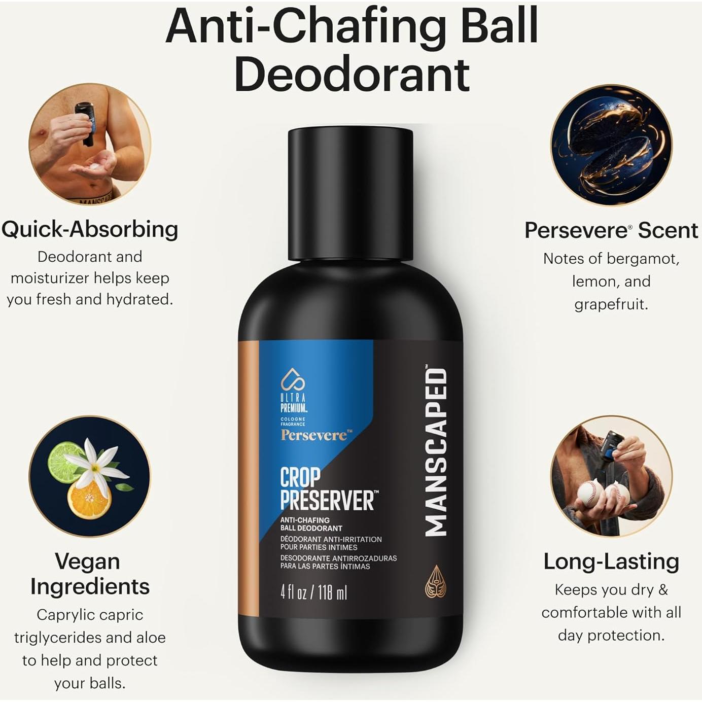 Desodorante Hidratante para Testículos MANSCAPED 113.4ml