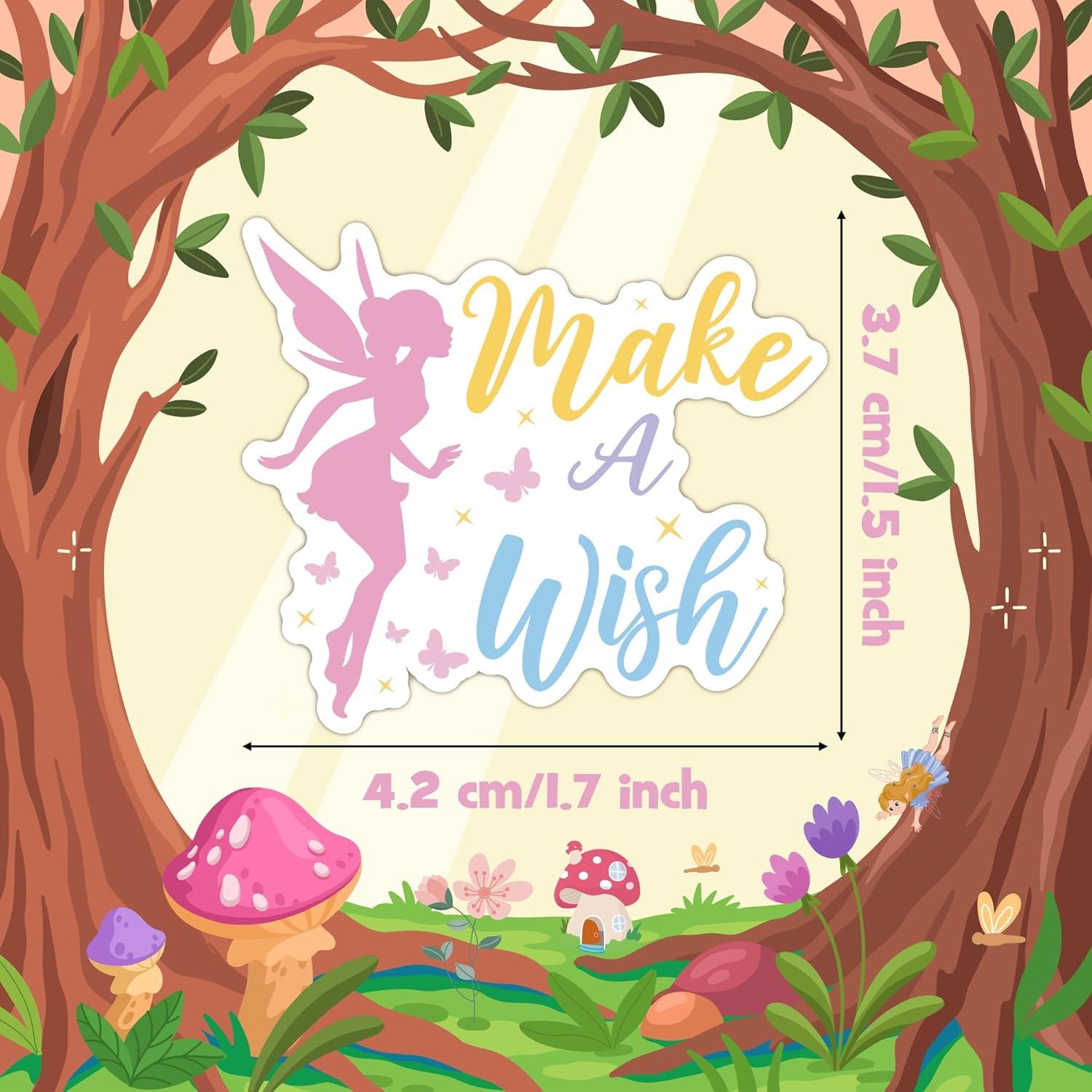 Pegatinas de Hadas del Bosque Haooryx - 100 Piezas Reutilizables