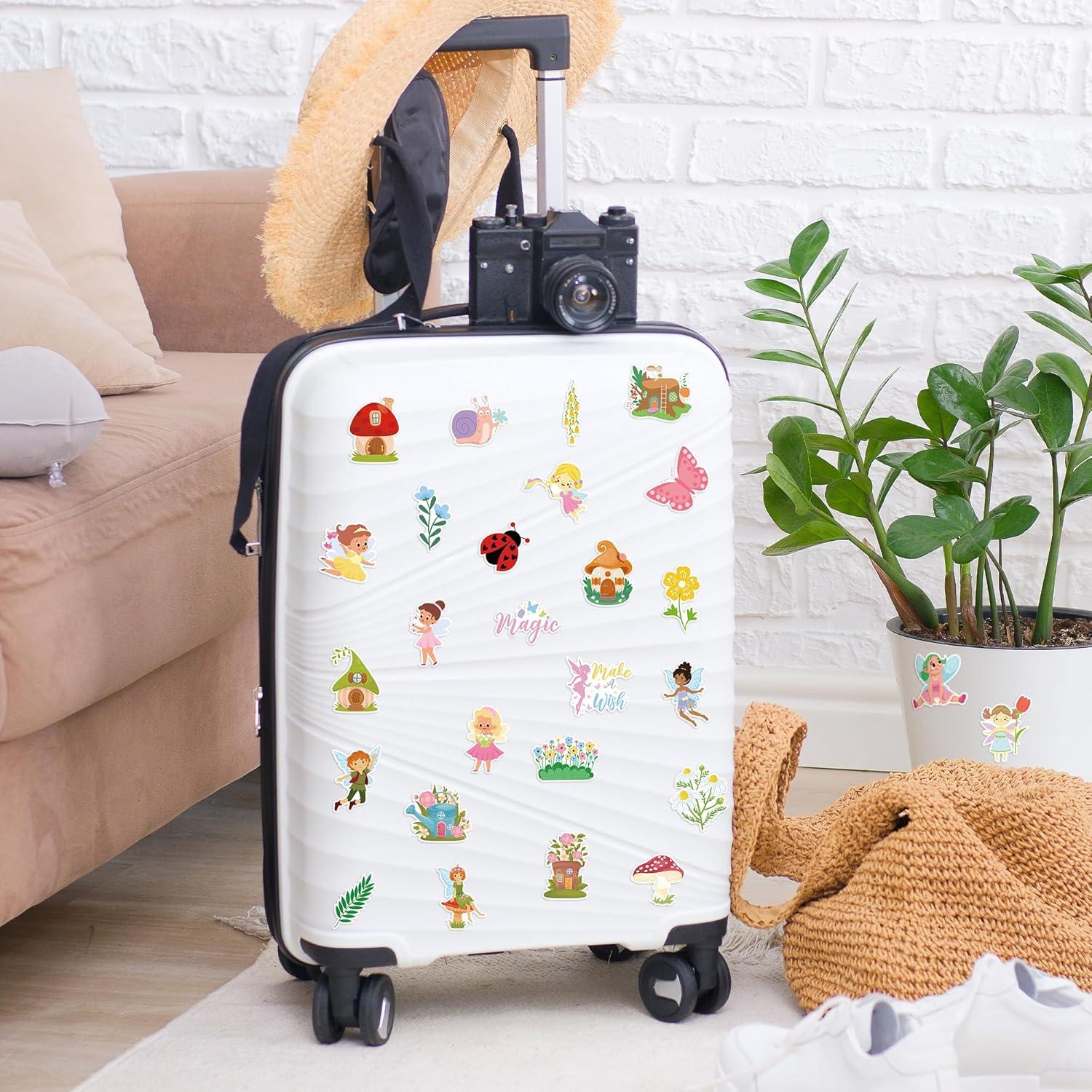 Pegatinas de Hadas del Bosque Haooryx - 100 Piezas Reutilizables