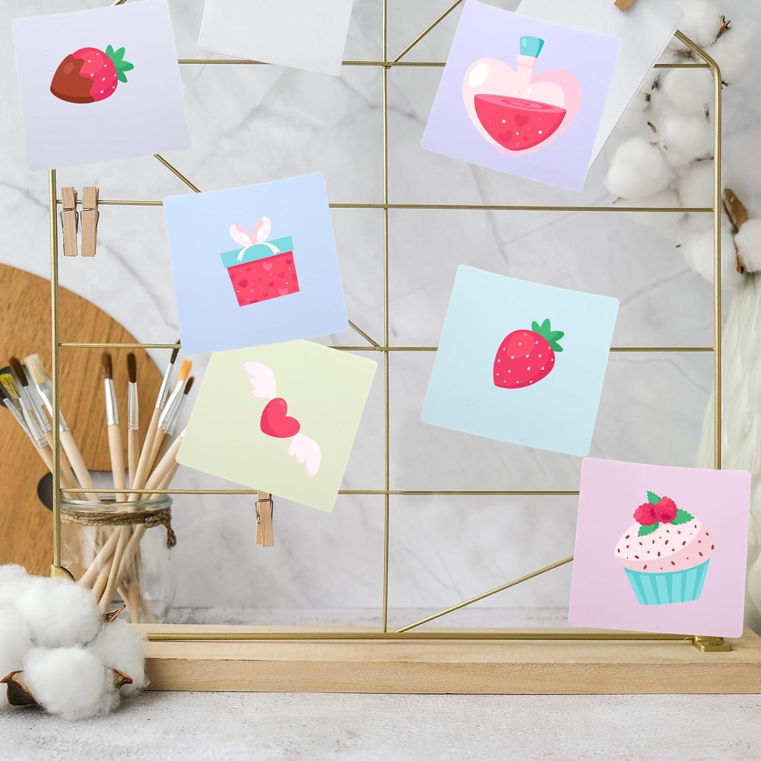 24 Notas Adhesivas Reutilizables Tenceur 7.6x7.6cm con 2 Marcadores