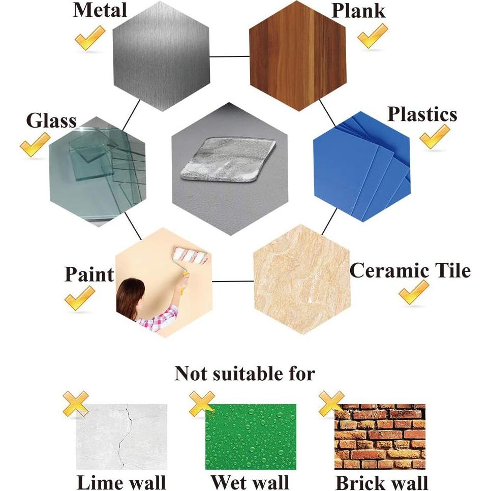 Almohadillas de Gel Adhesivas ZC GEL - Paquete de 10 Unidades