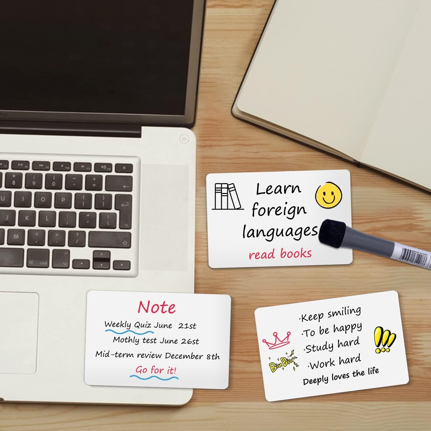 Hojas de Borrado en Seco K KYSHOP 4x6" 24 Piezas Reutilizables