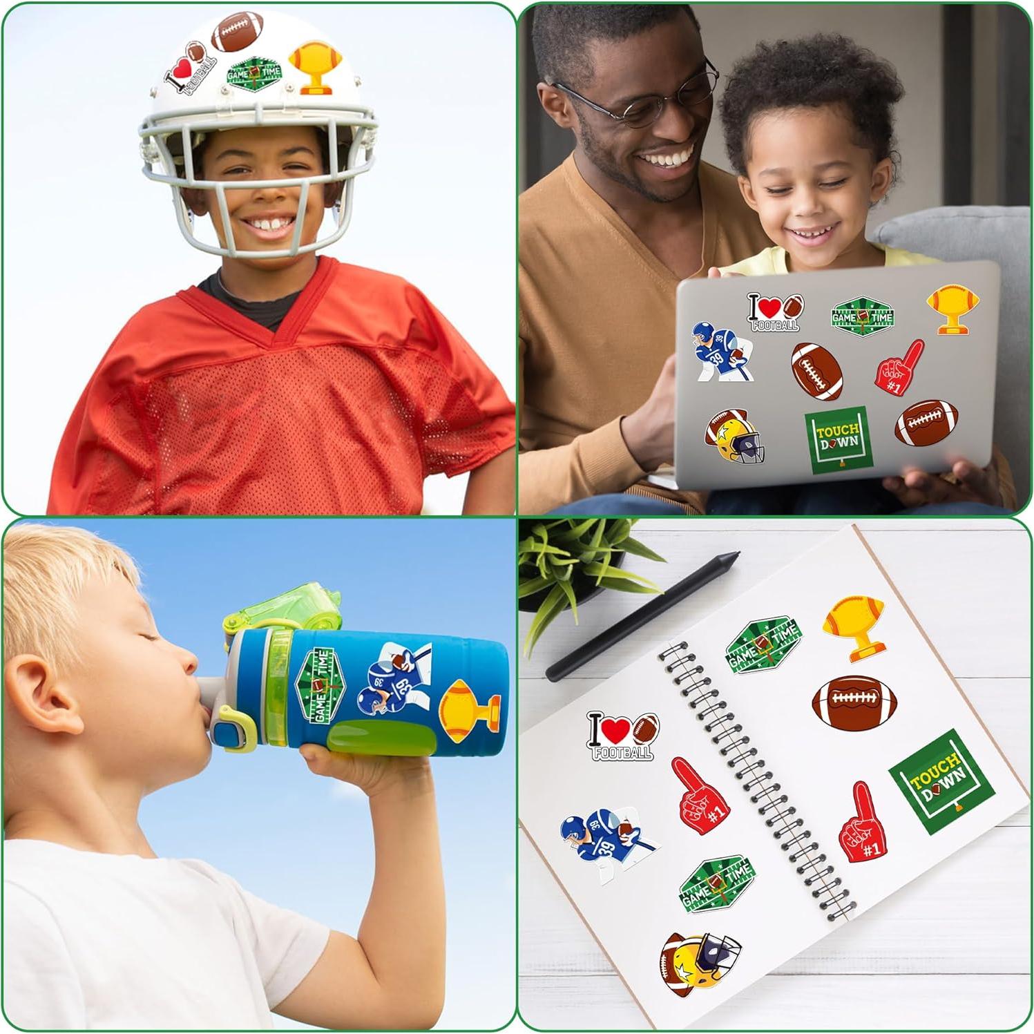 Pegatinas de Fútbol Haooryx - 800 Piezas Impermeables