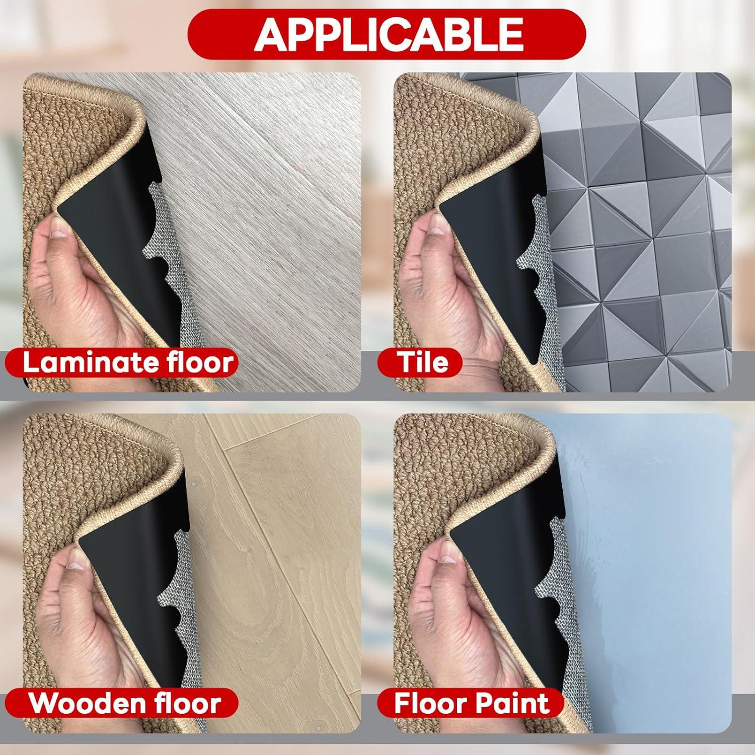 Grippers Antideslizantes para Alfombra Tikfoam 16 Piezas