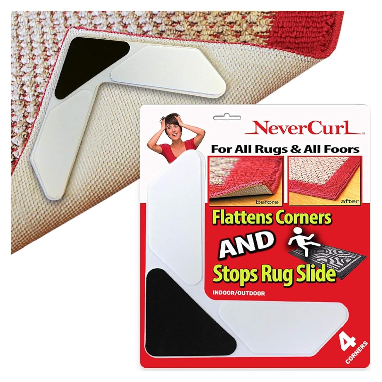 Agarradores de Esquinas de Alfombra StepNGrip 4-Pack 16.5 cm