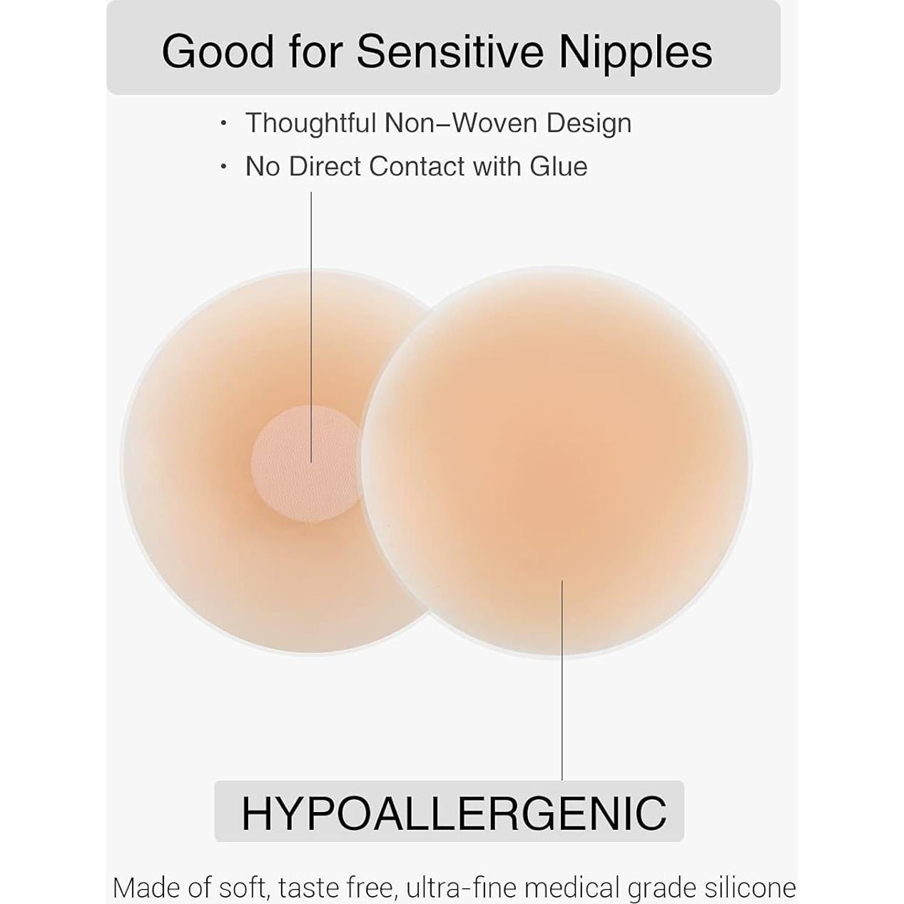 Cubrepezones Reutilizables VOCH GALA Silicona Hipoalergénica