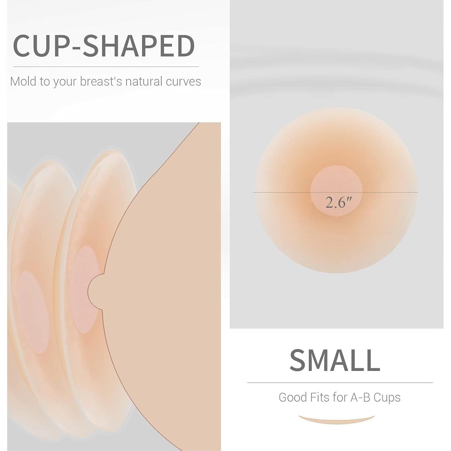 Cubrepezones Reutilizables VOCH GALA Silicona Hipoalergénica