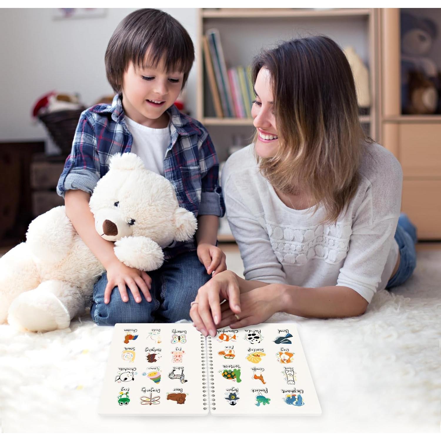 Álbum de Stickers Reutilizable DHATMYC A5 Negro 80 Hojas