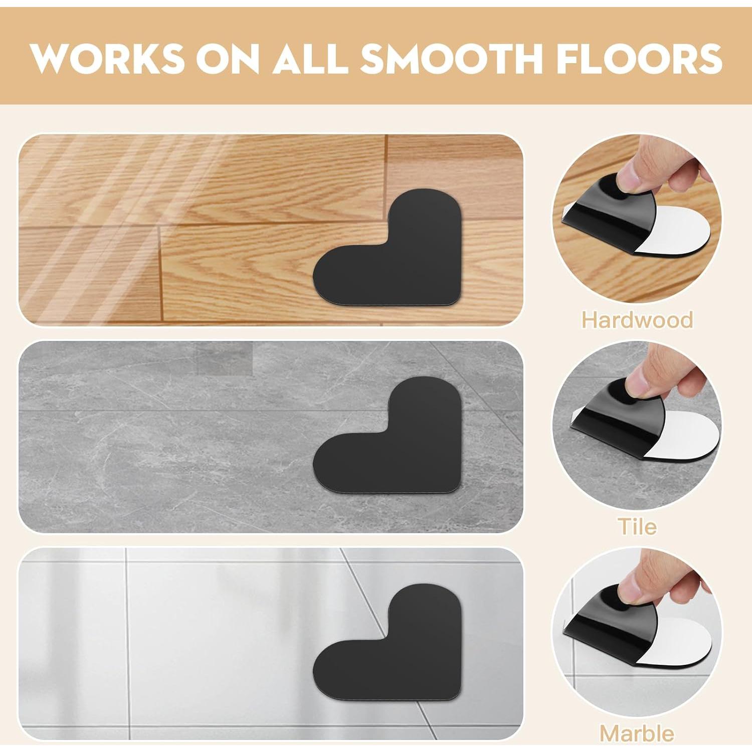 Agarradores Antideslizantes para Alfombra BESAXA - 8 Pcs