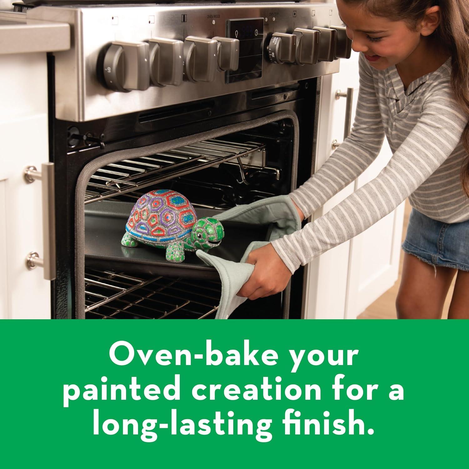 Kit de Manualidades MindWare Pinta Tu Propia Tortuga 20.32cm