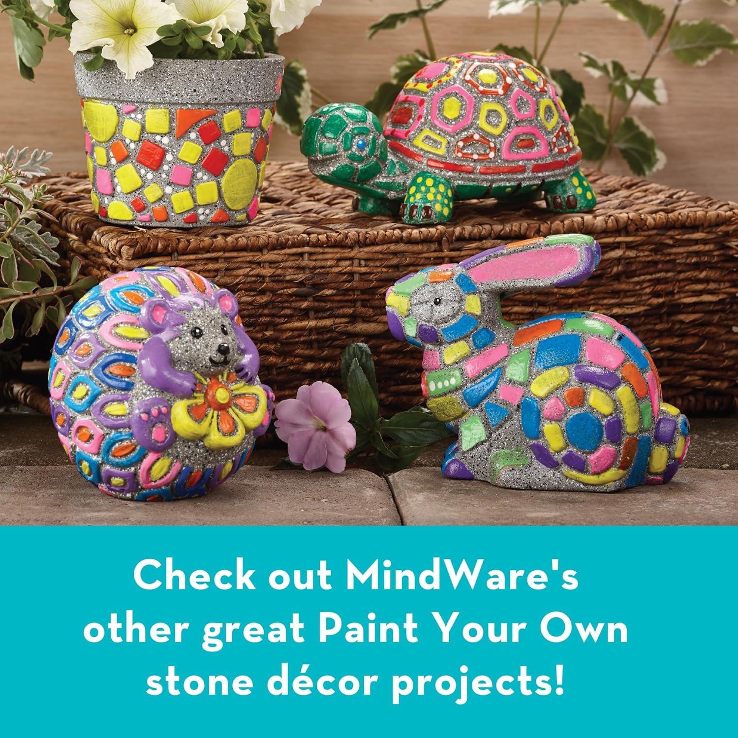 Kit de Manualidades MindWare Pinta Tu Propia Tortuga 20.32cm