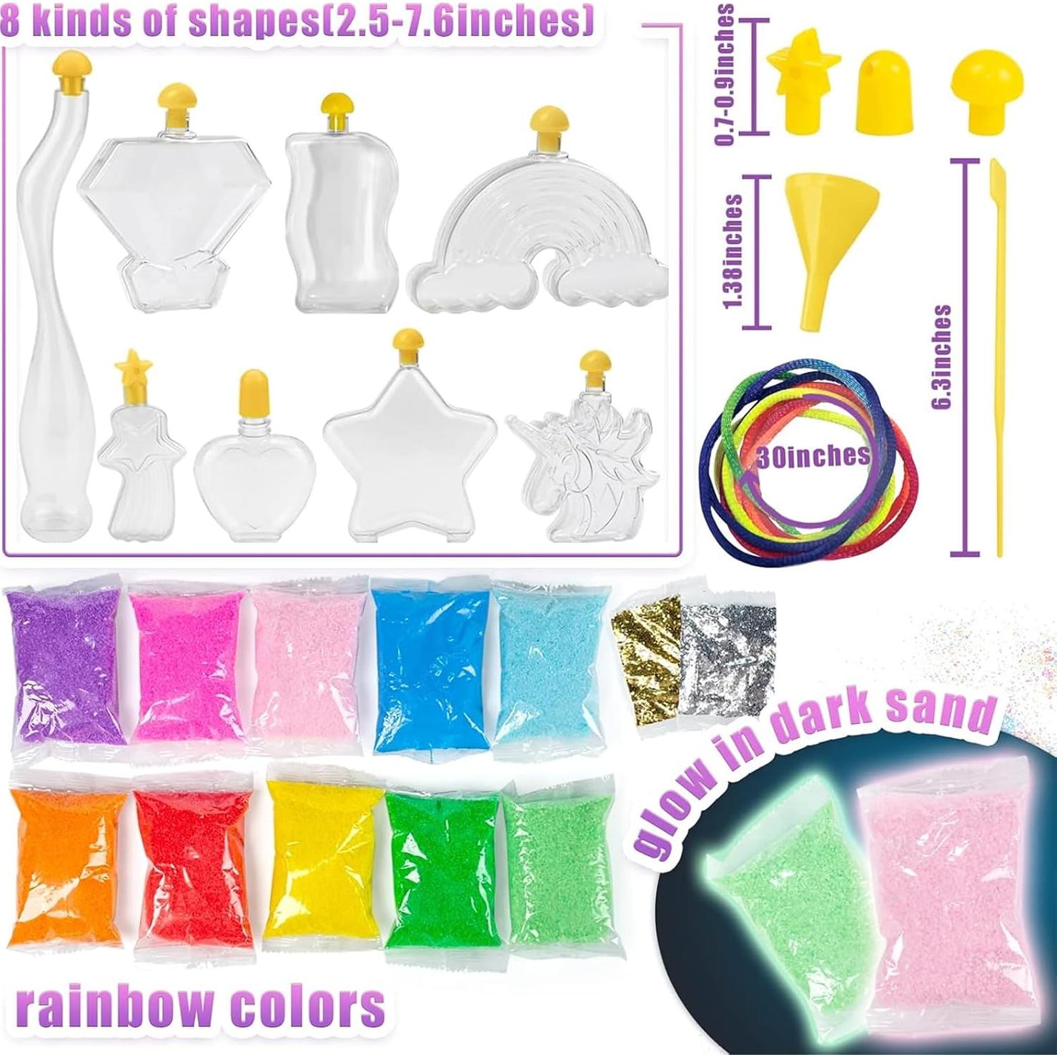 Kit de Arte con Arena Shindel 36 Piezas para Niños