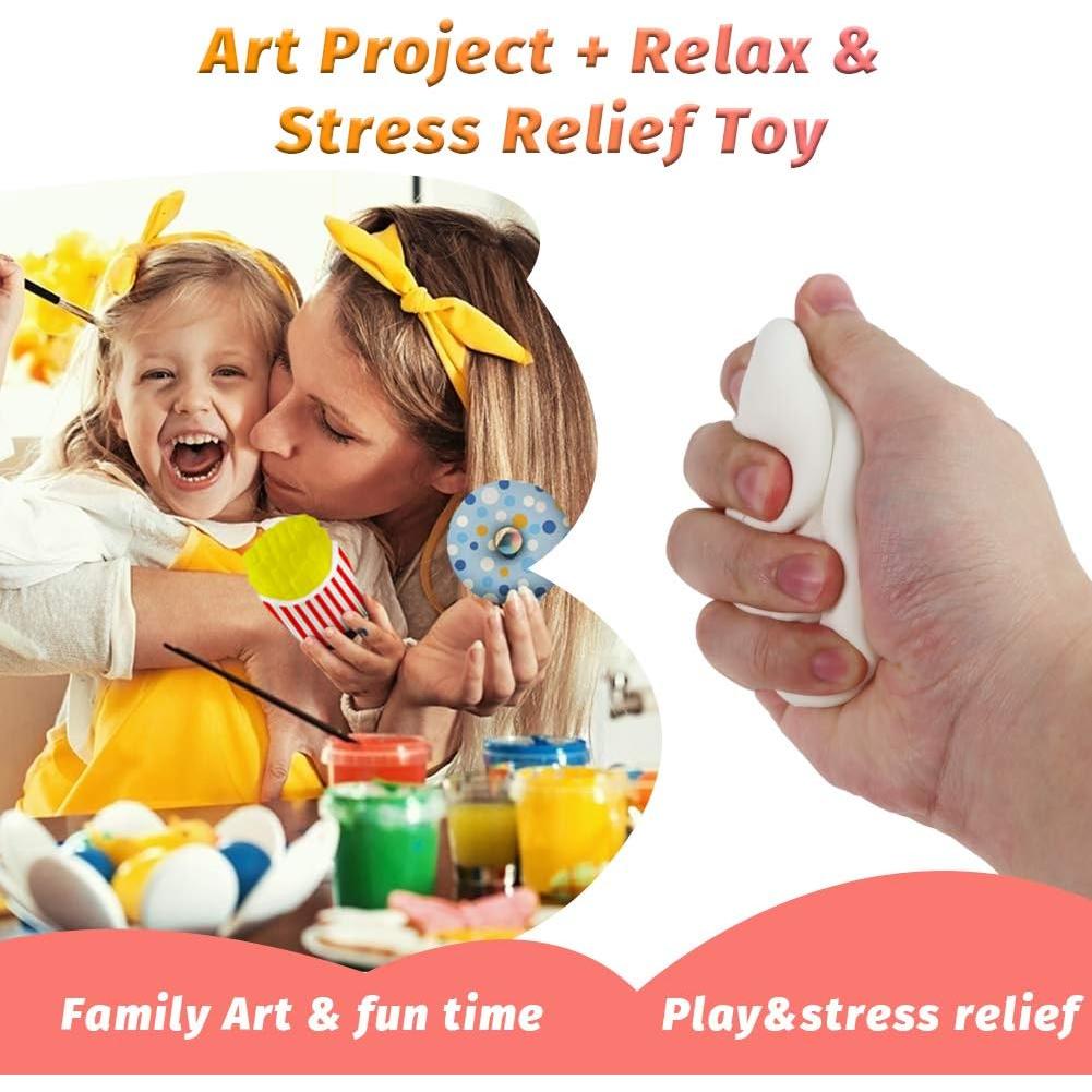 Kit de Squishies Pintables LovesTown - 6 Piezas de Comida