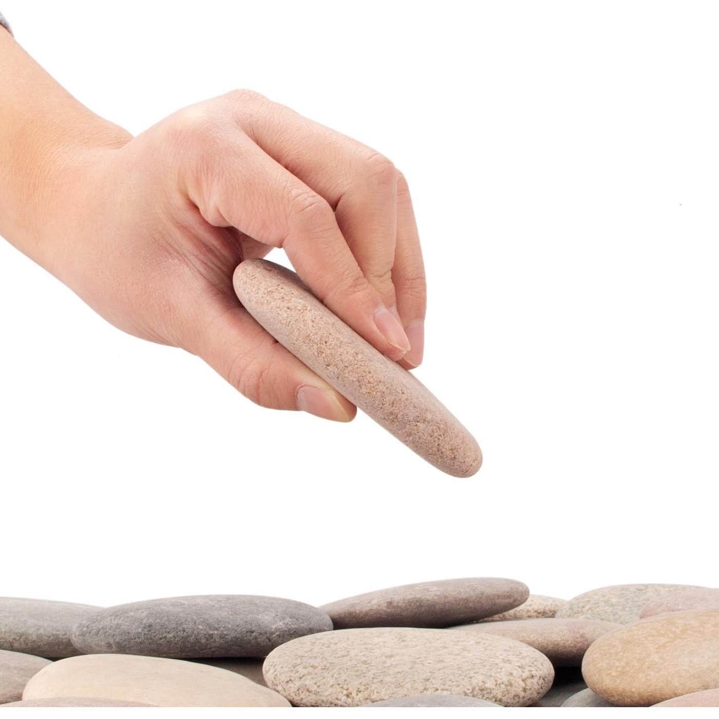 Piedras Planas para Pintar BLQH - 31 a 36 PCS, 8.26 kg