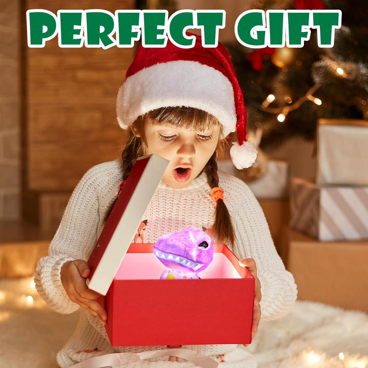 Kit de Lámpara de Dinosaurio AluAbi para Pintar - Manualidades 4-12 Años