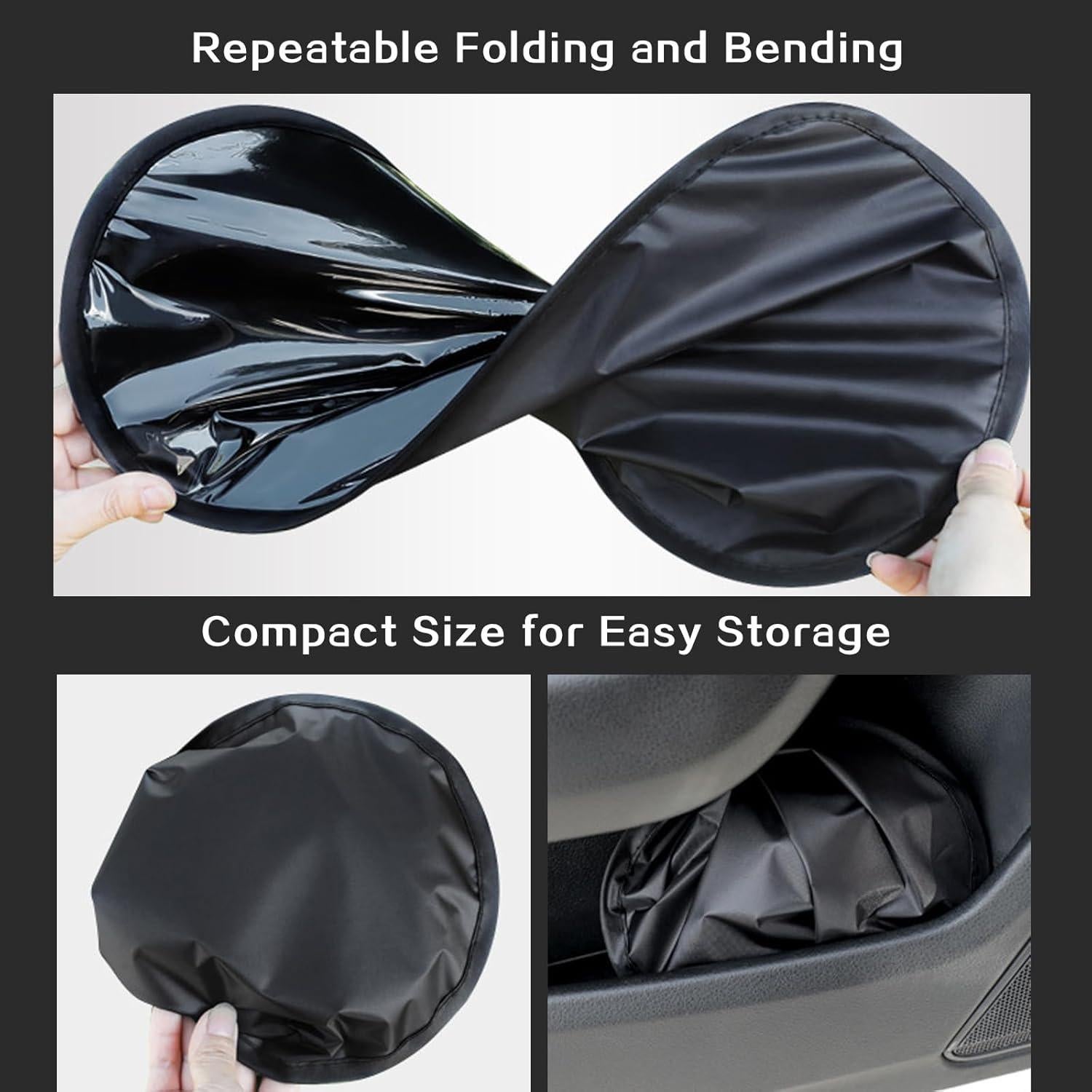 Sombrillas para Ventanas de Auto Edotim 47.5x36 cm Bloqueo UV