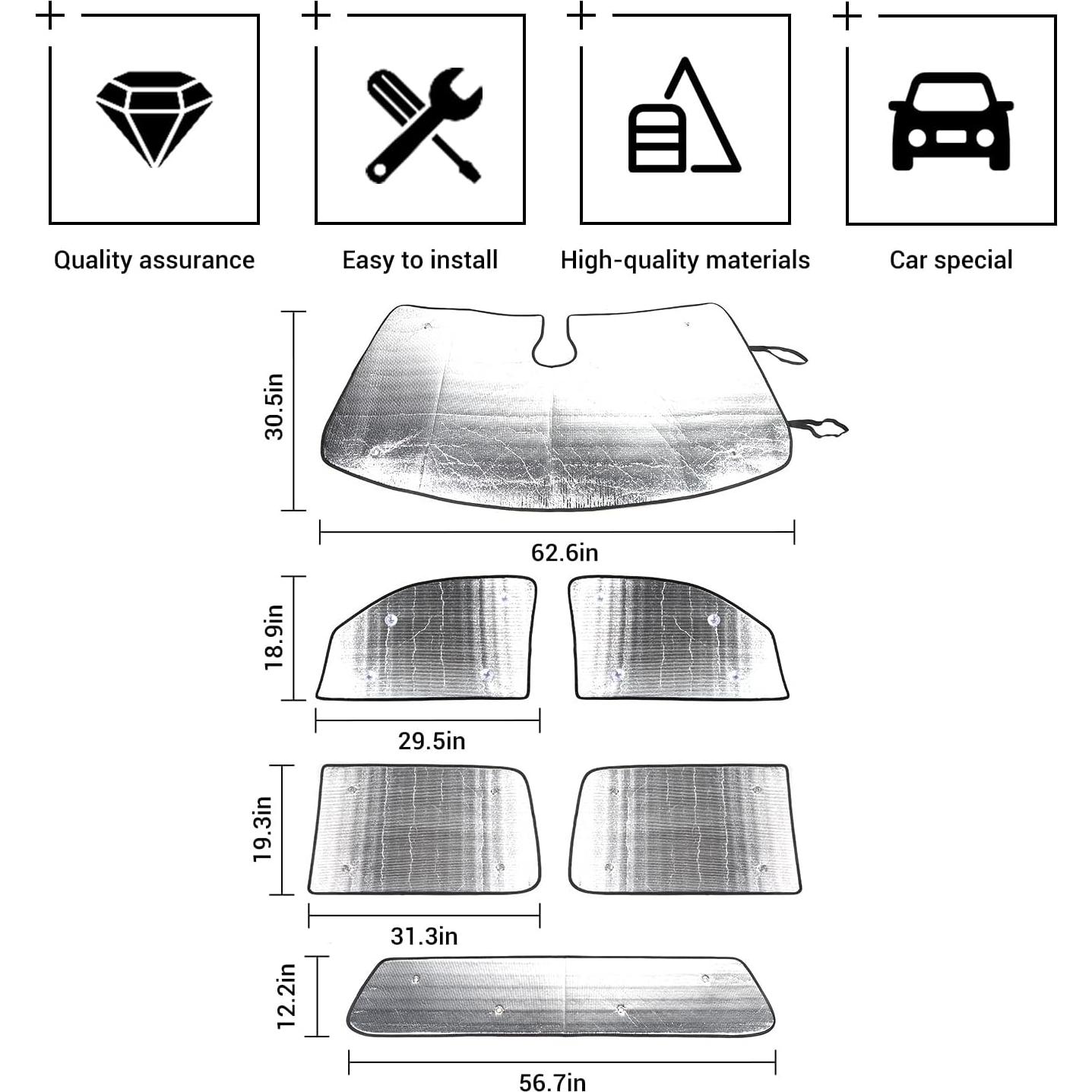 Protector Solar Hoolcar para Parabrisas Dodge Ram 2018-2023
