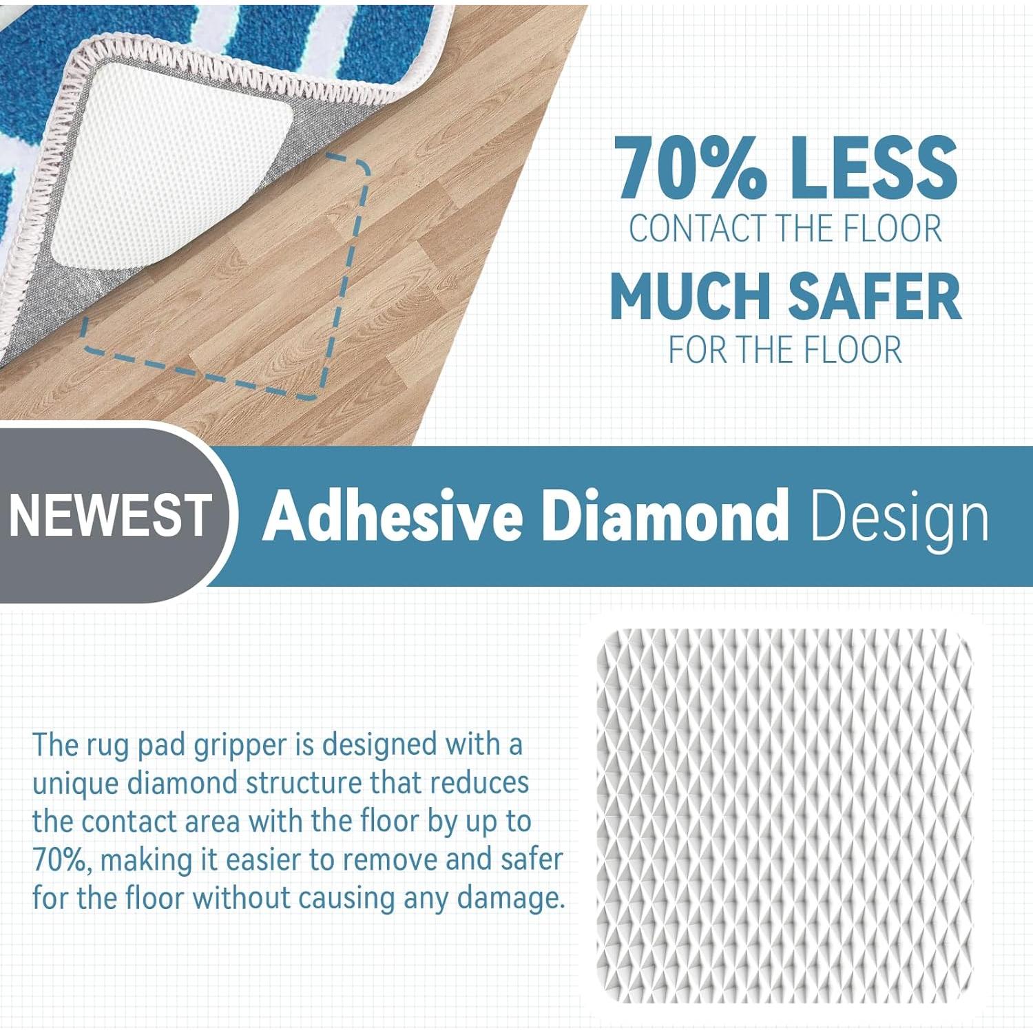 Cinta de Alfombra Antideslizante Lancord 8 Unidades 53.86g