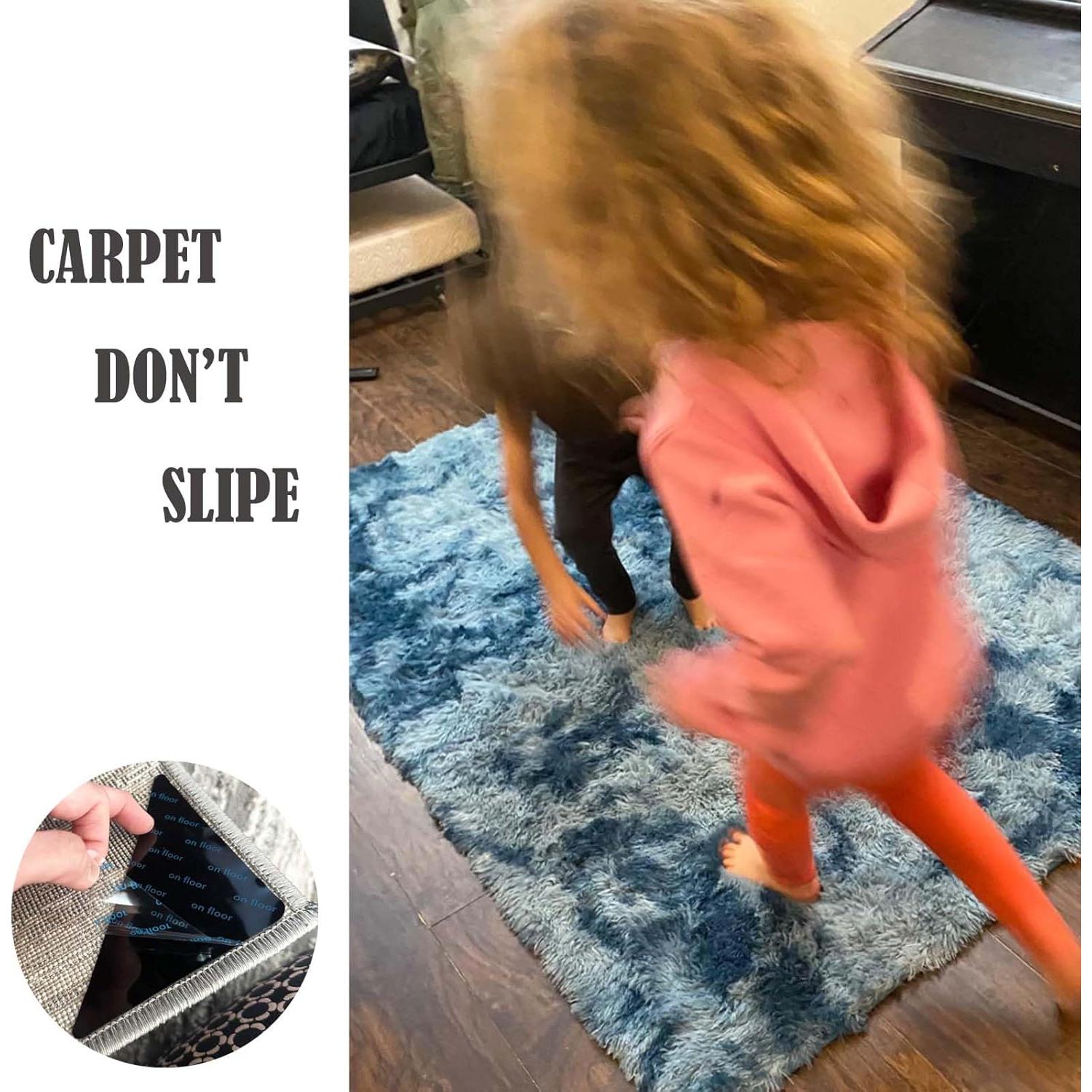 Cinta Adhesiva Doble Cara para Alfombra Rug GT-12, 12 Pcs