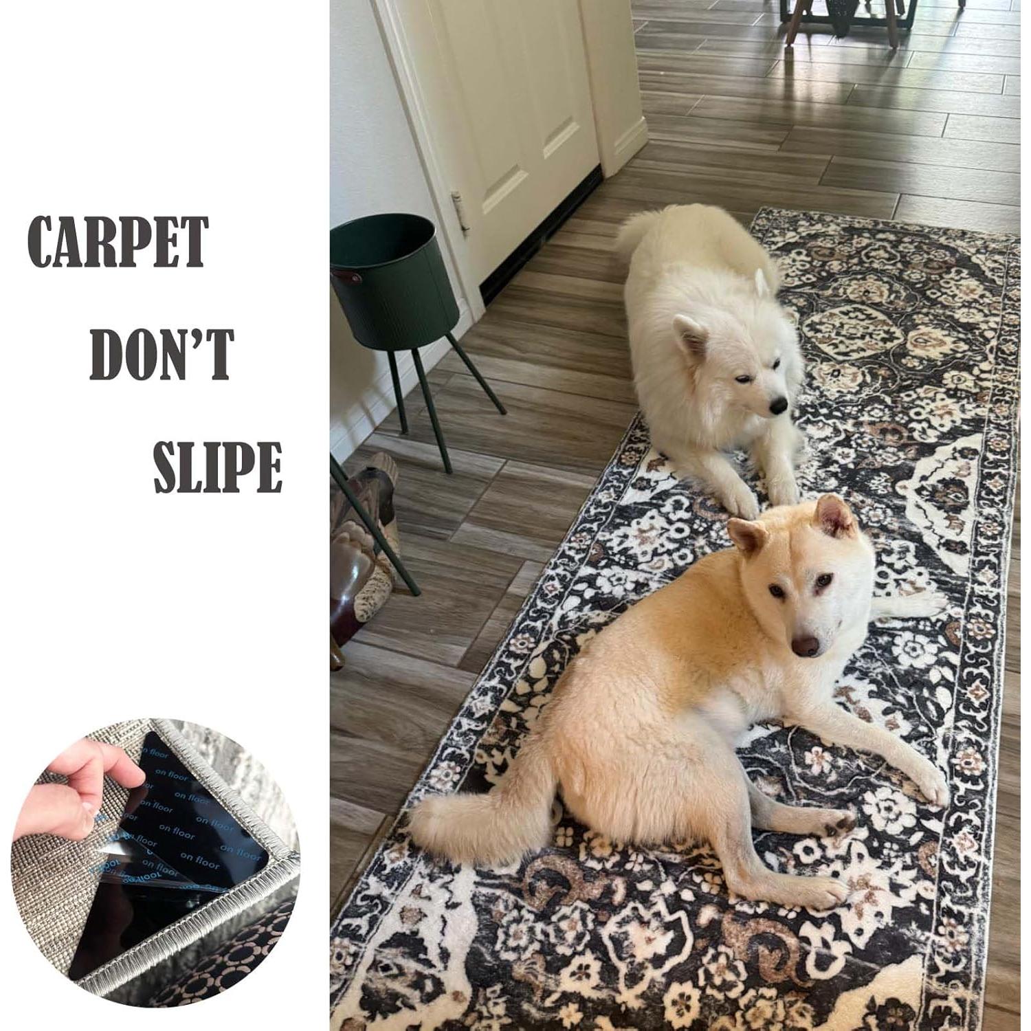 Cinta Adhesiva Doble Cara para Alfombra Rug GT-12, 12 Pcs