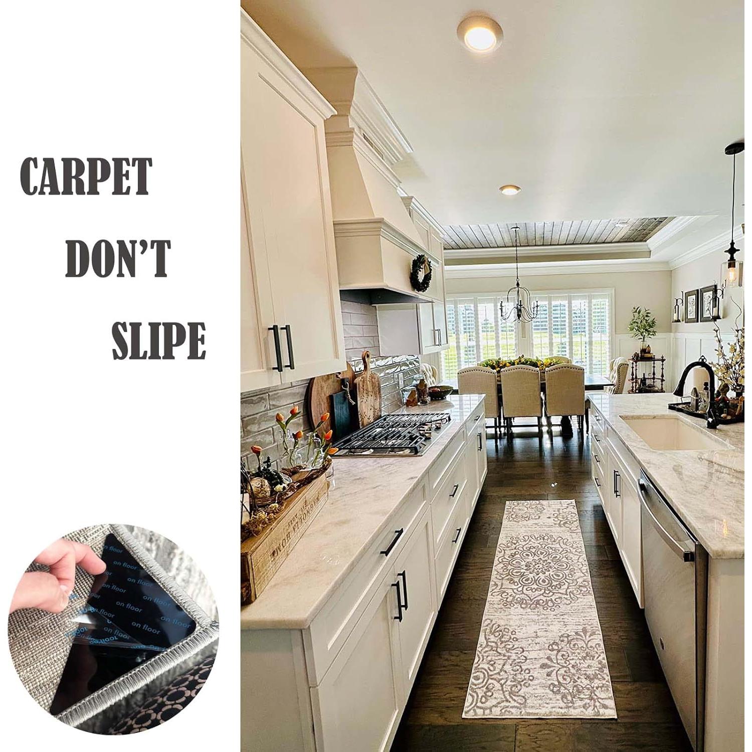 Cinta Adhesiva Doble Cara para Alfombra Rug GT-12, 12 Pcs