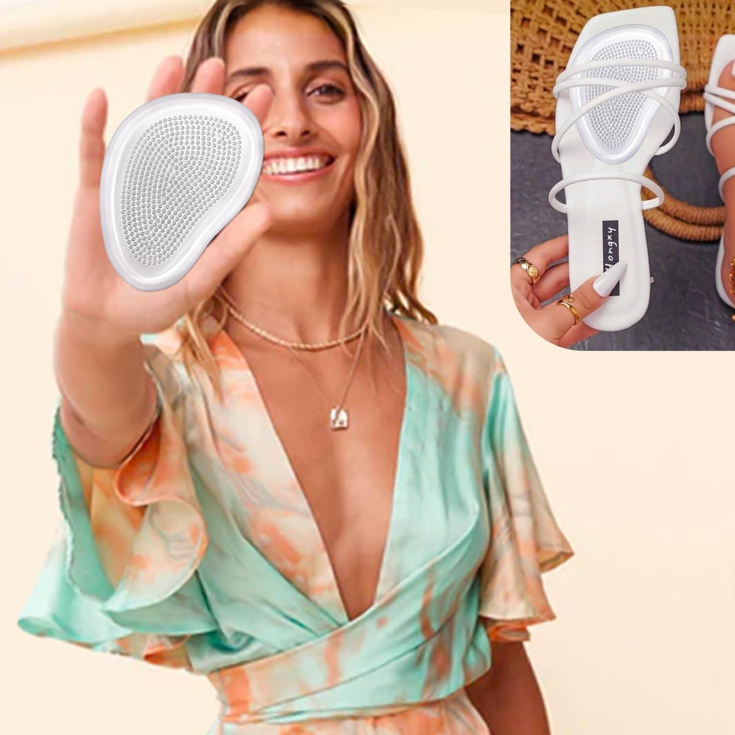 Almohadillas Metatarsales de Gel Mickee - 3 Pares Antideslizantes