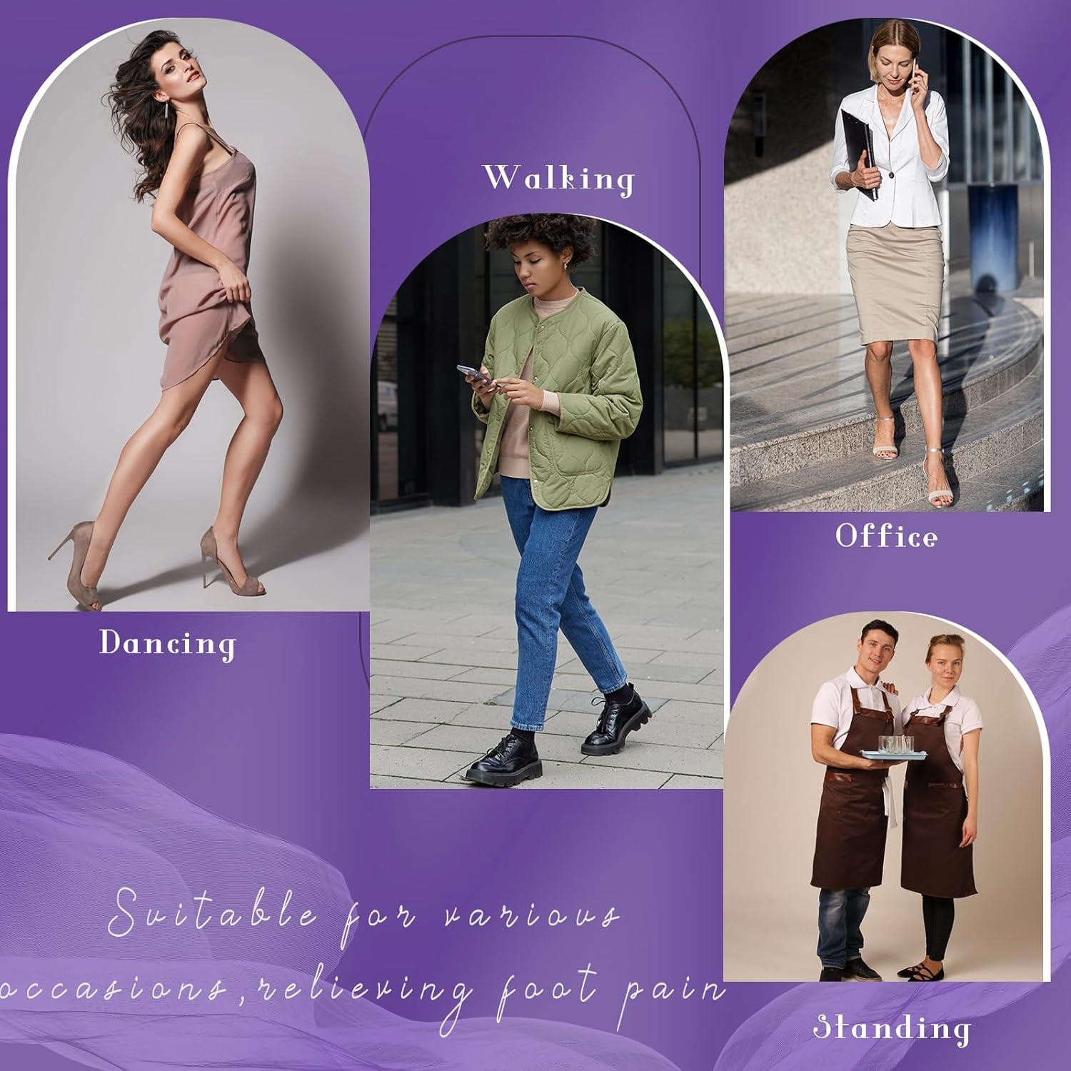 Almohadillas Metatarsales de Gel Mickee - 3 Pares Antideslizantes