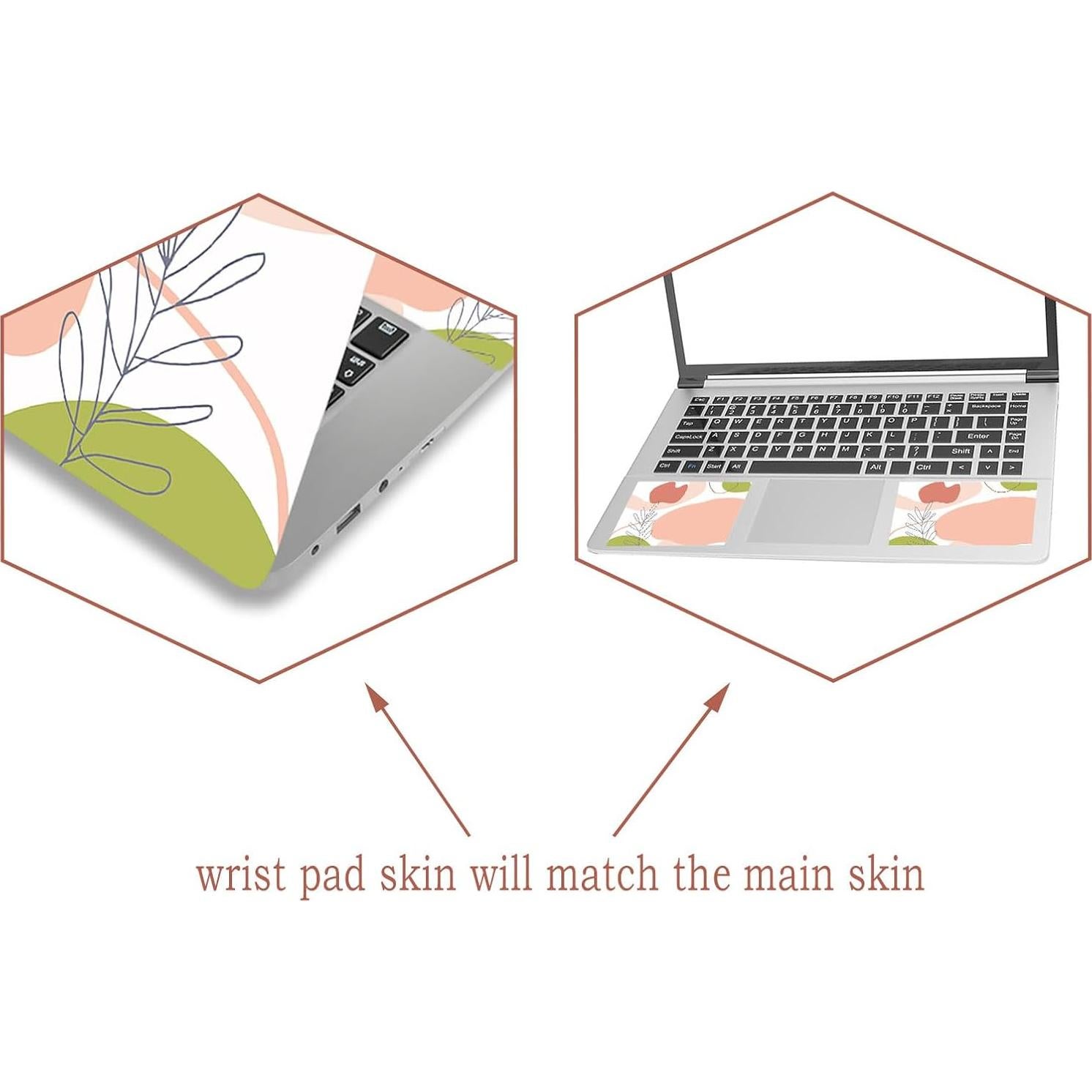 Calcomanía de Piel Rosa para Laptop 15.6" ToLuLu