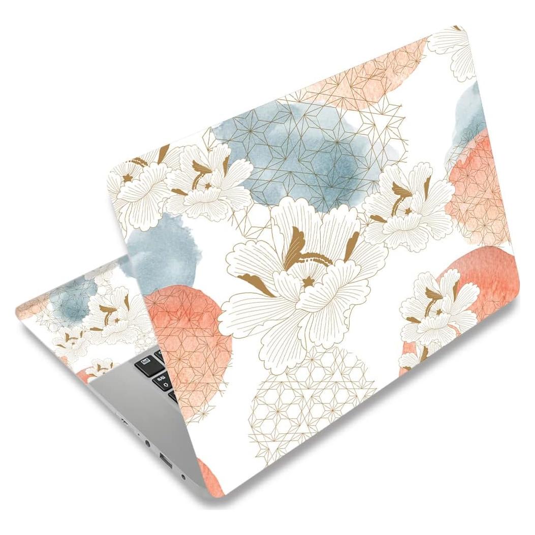 Pegatina para Laptop Huaduo 15.6" Vinilo Universal Flor 3