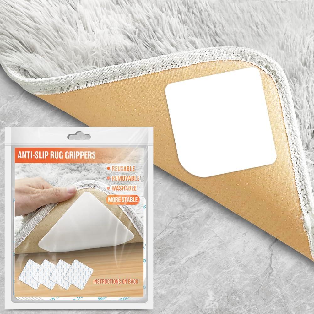 8 Piezas Cinta Antideslizante para Alfombras ZC GEL 40.8g