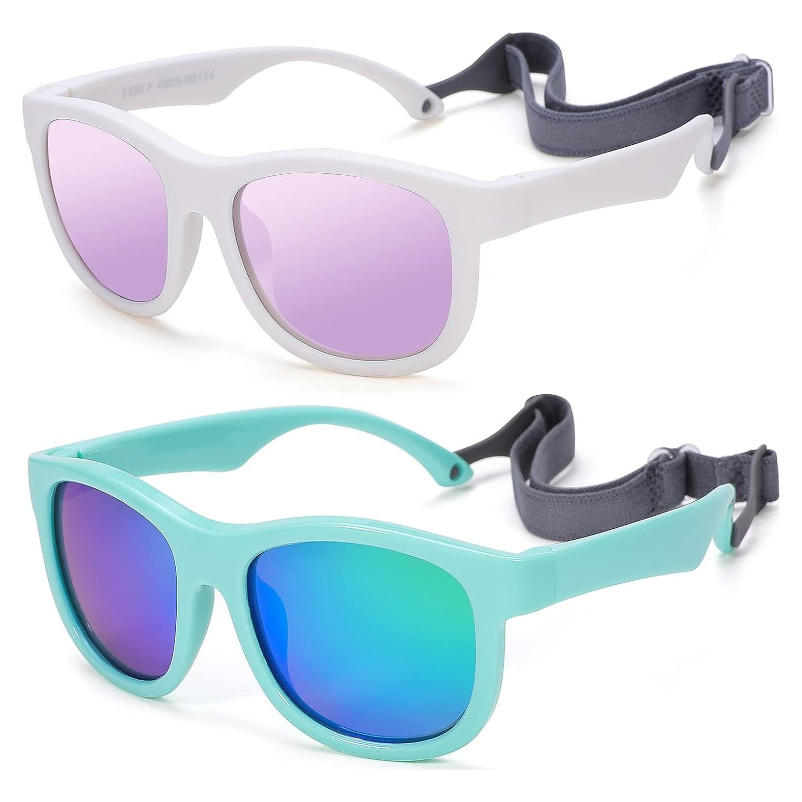 Gafas de sol polarizadas NULOOQ para bebés 0-24 meses
