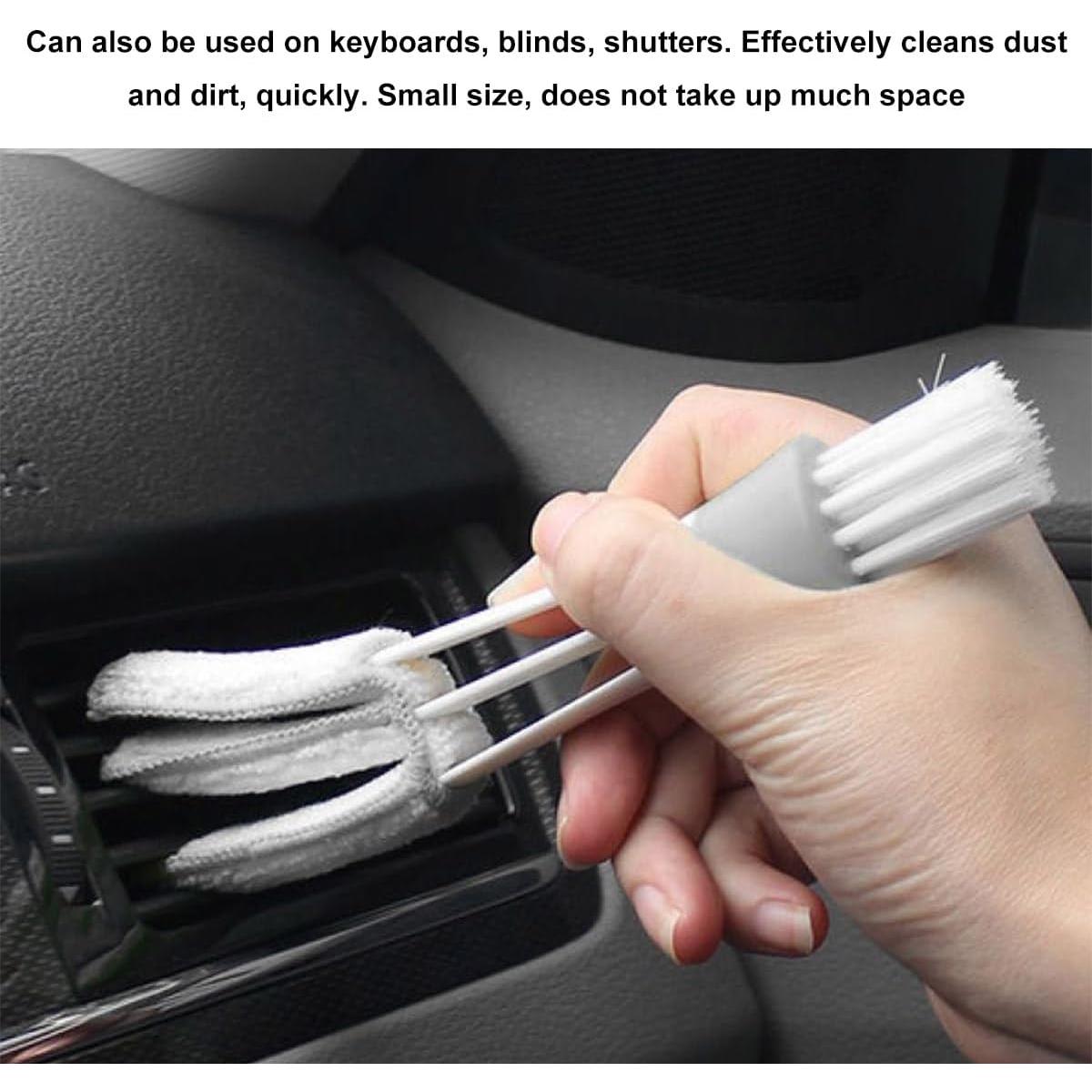 Limpiador Mini Duster KVAEY para Ventilación de Aire del Coche