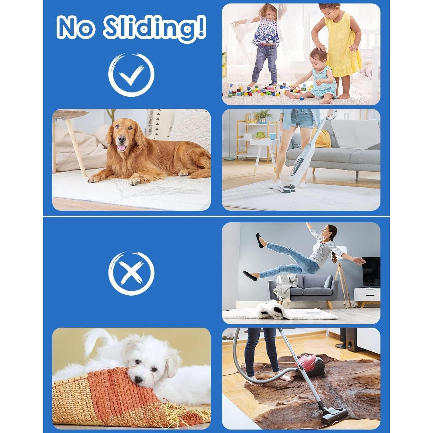 Alfombrillas Antideslizantes JYCONVSTO97 8PCS Reutilizables