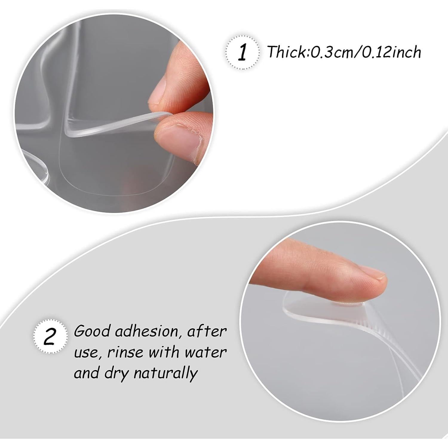 Parches de Silicona Reutilizables Maitys 16 Pcs Antienvejecimiento