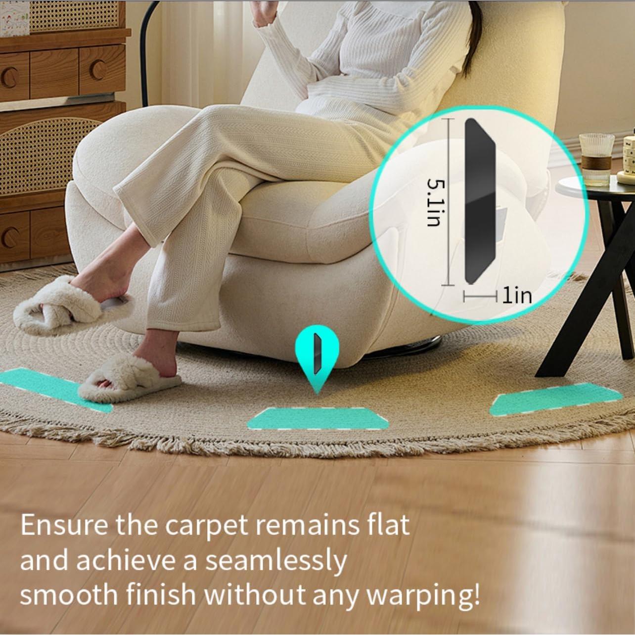 Cinta de Alfombra Doble Cara ZhenZebra 12 Unidades Antideslizante