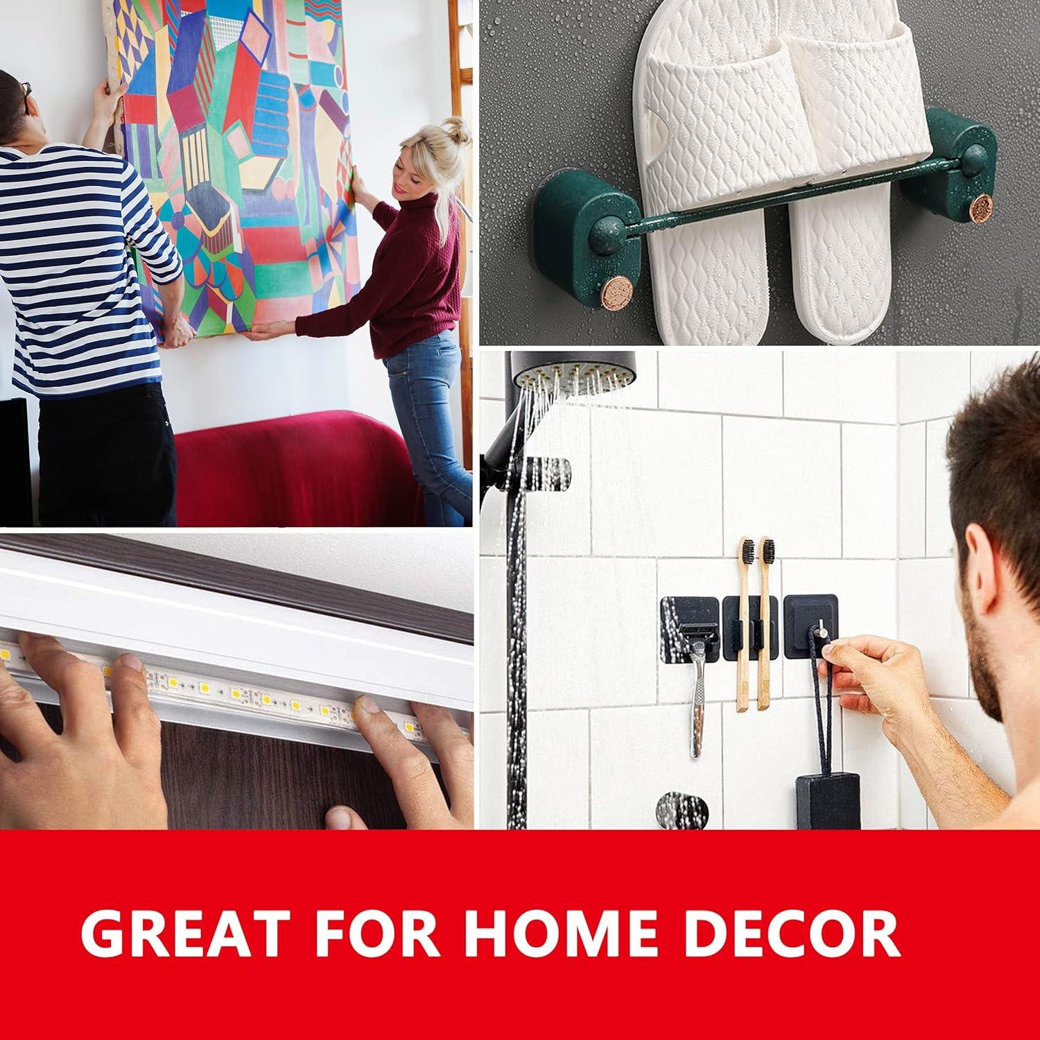 Almohadillas de Gel Doble Cara iQIHAN 30PCS 40mm Transparentes